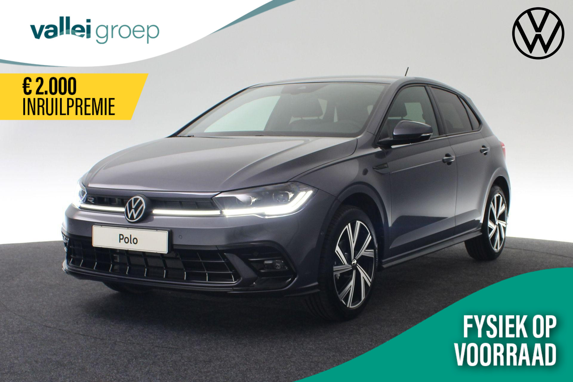 Volkswagen Polo R-Line Edition 1.0 TSI 70 kW / 95 pk DSG | IQ Light | Camera | Stoelverwarming | ACC | 17 inch