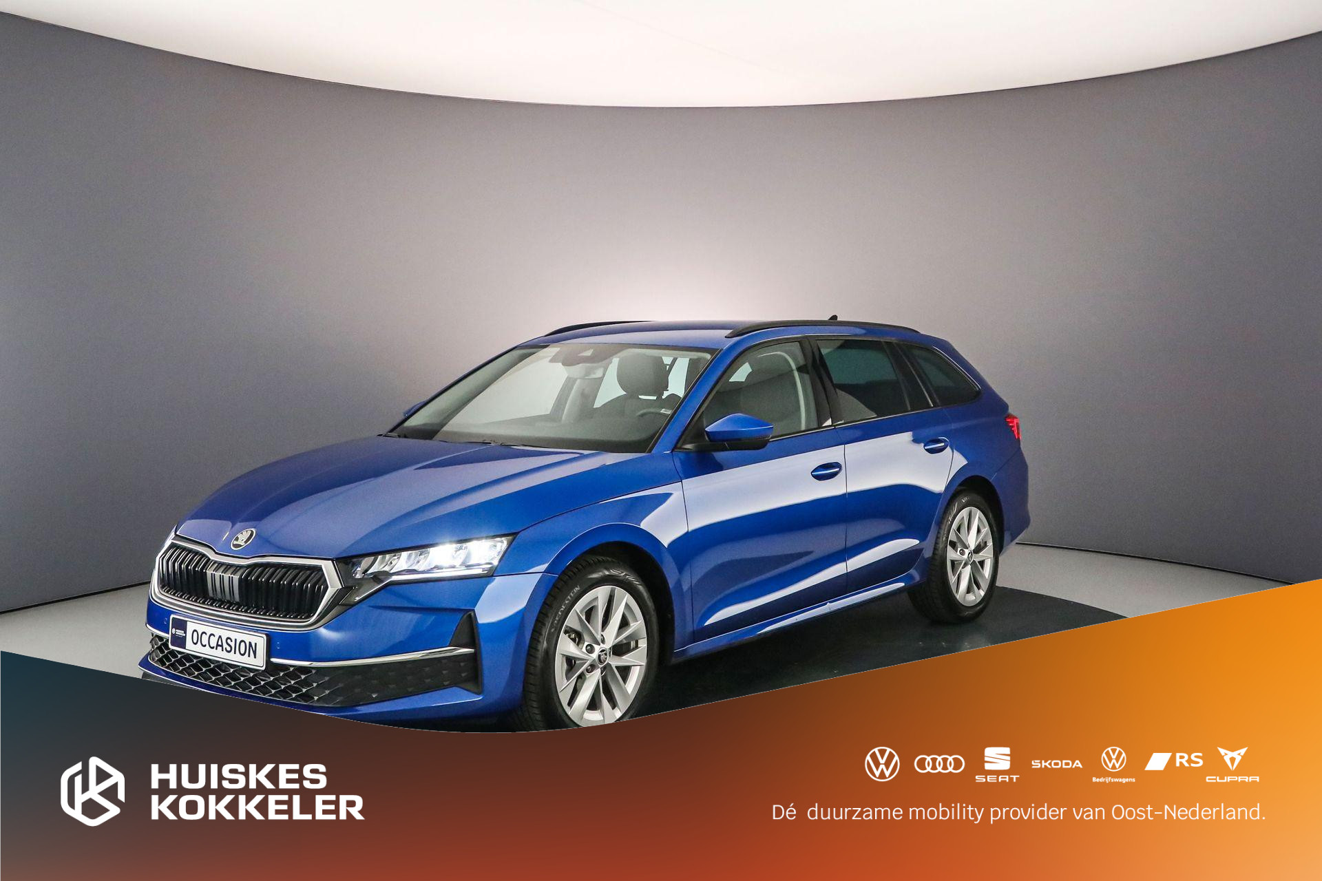 Škoda Octavia Combi Business Edition 1.5 eTSI 115pk DSG Automaat Adaptive cruise control, Achteruitrijcamera, Navigatie, Elektrische achterklep, LED verlichting, Parkeersensoren