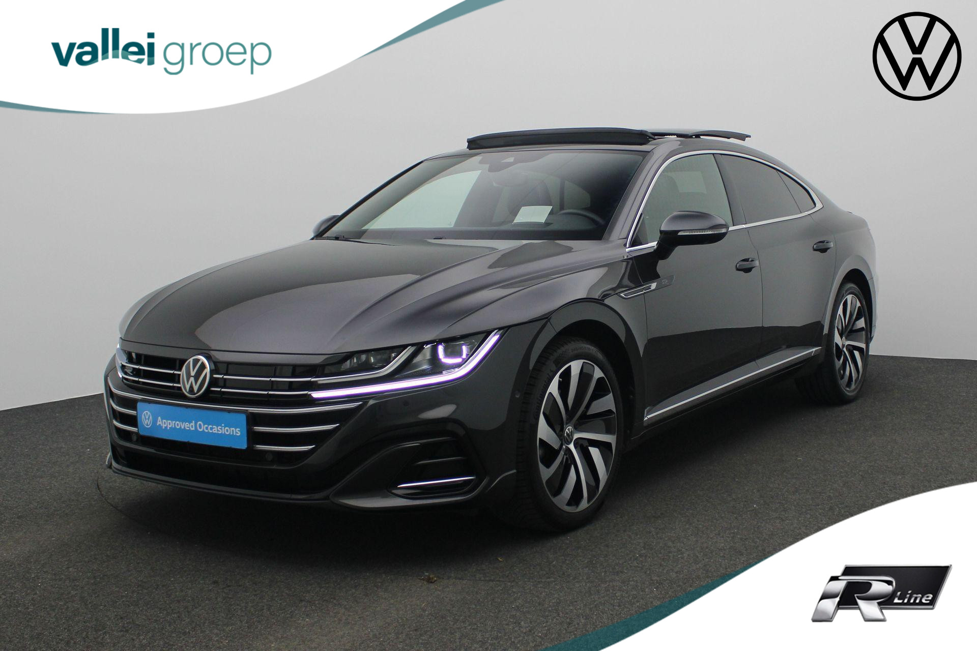 Volkswagen Arteon 1.4 TSI 218 pk DSG eHybrid R-Line Business+ | Panoramadak | Navigatie Discover Pro | Rondomzicht camera | Head-up display | Stoel-/achterbankverwarming | Massage