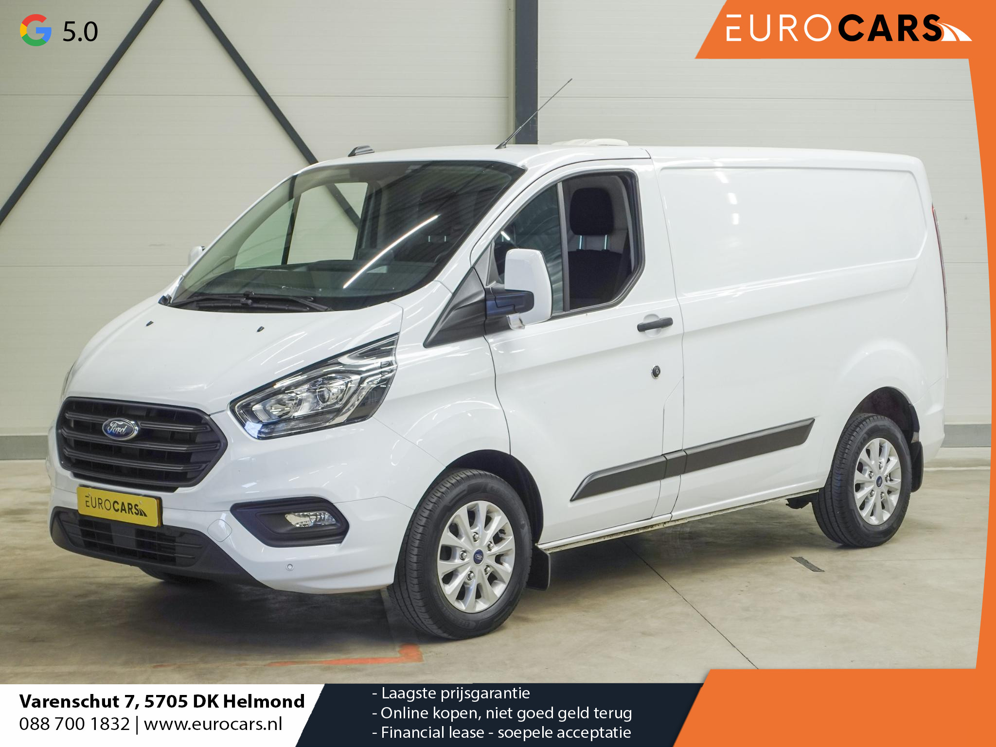 Ford Transit Custom L1H1 Trend Navigatie Airco Parkeer sensoren Bluetooth Trekhaak