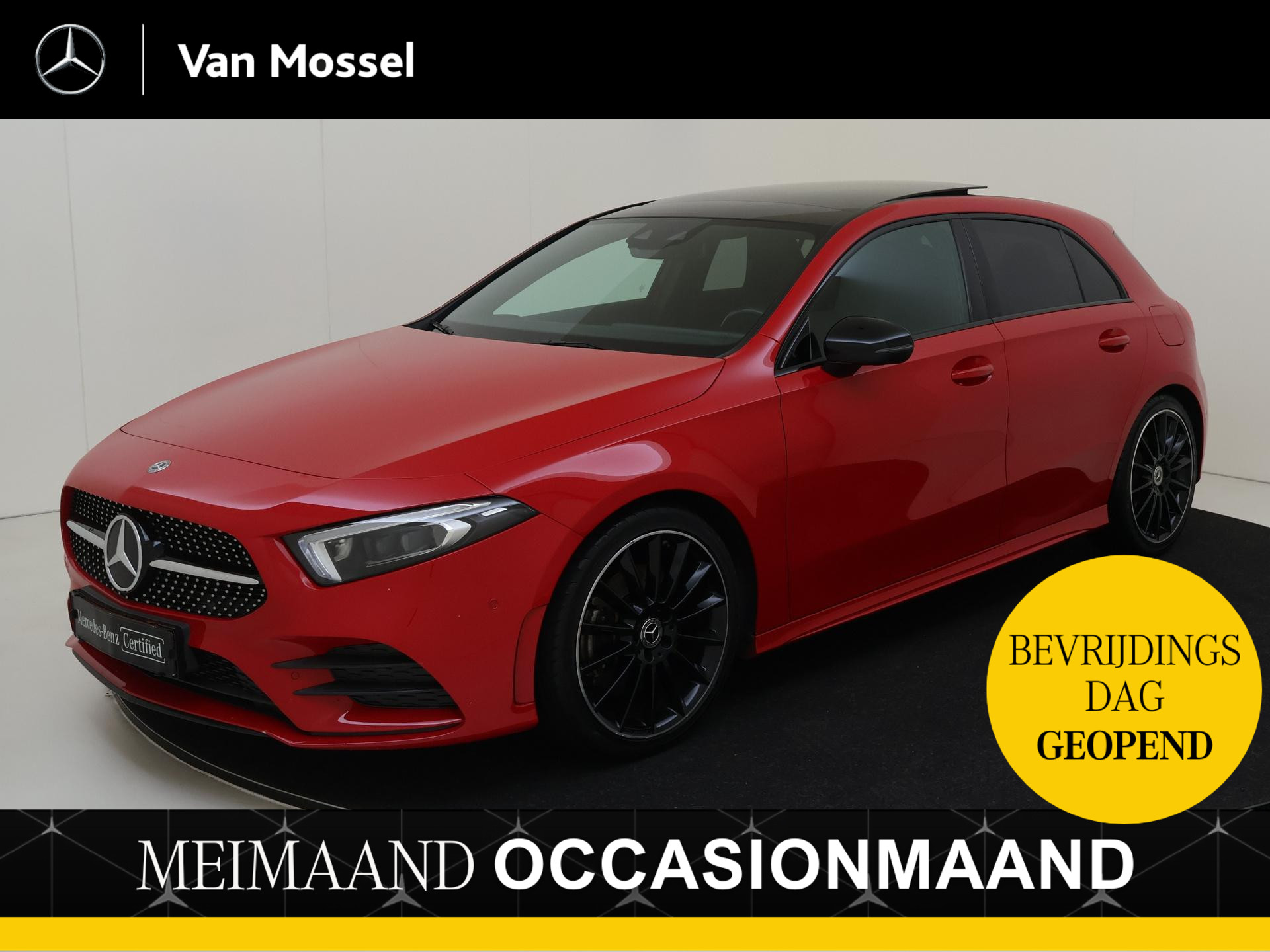 Mercedes-Benz A-Klasse 220 Premium Plus /Panoramadak /Night pakket /Distronic /19 Inch