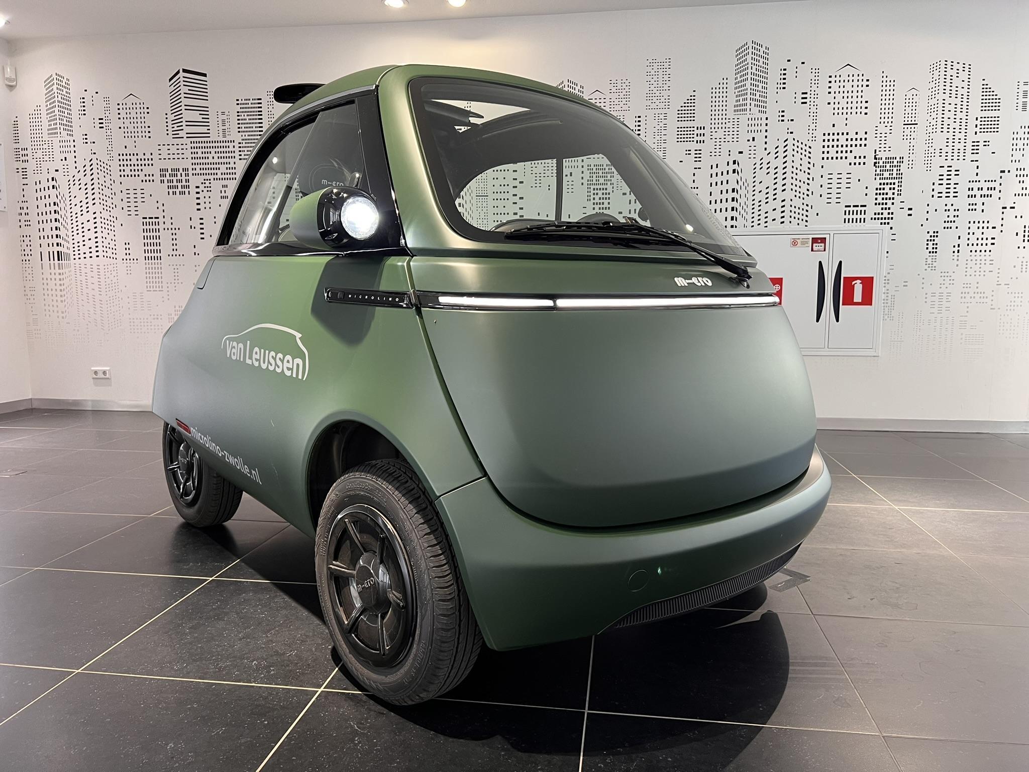 Microlino Competizione 10.5 kWh 100% ELEKTRISCH UNIEK EYECATCHER ZONNEDAK 177KM RIJBEREIK