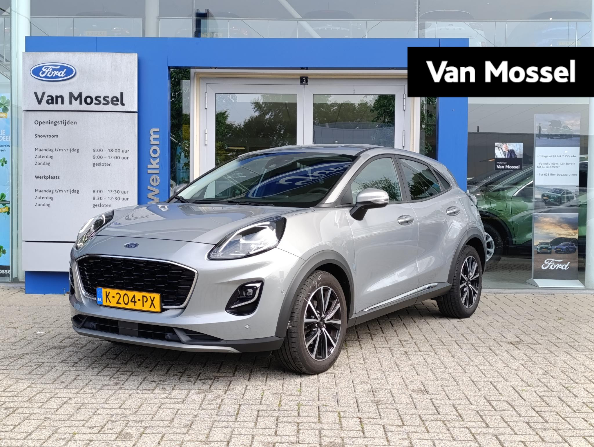 Ford Puma 1.0 EcoBoost Hybrid Titanium | Adaptieve Cruise Control | Stoel-stuur/voorruitverwarming | Trekhaak |