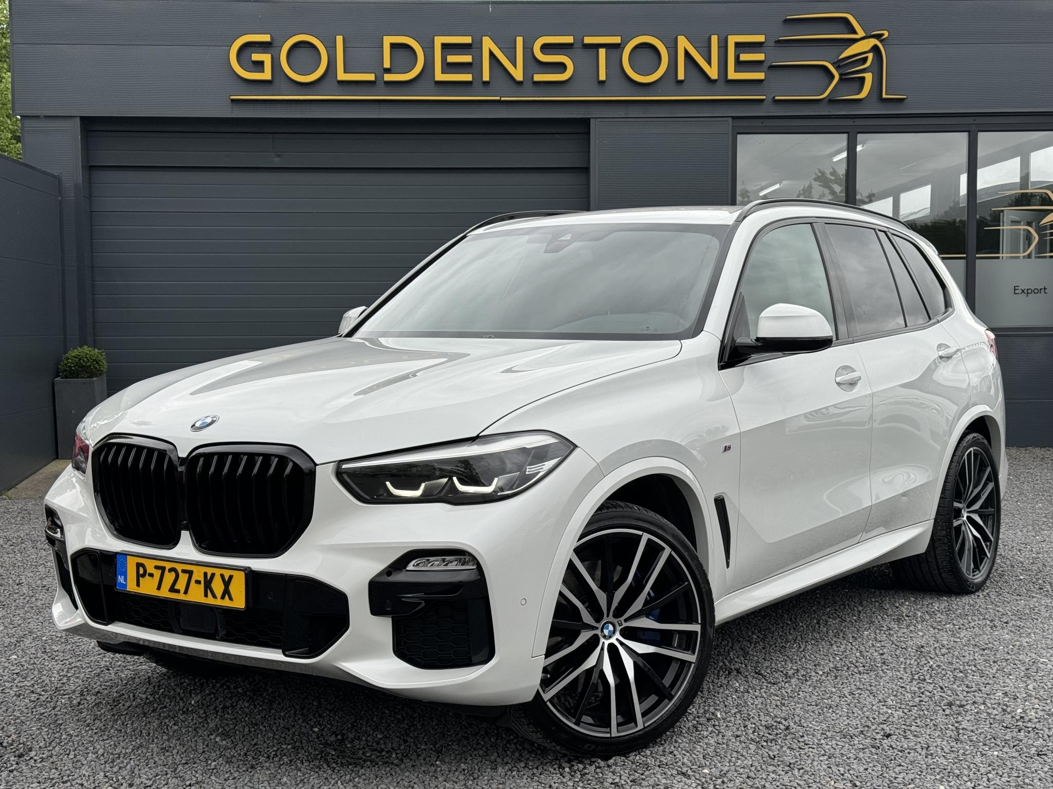 BMW X5 xDrive40i High Executive 7p. Navi,Clima,Cruise Adaptief,Leder,Camera,LM Velgen 22'',Stoelverwarming,341pk