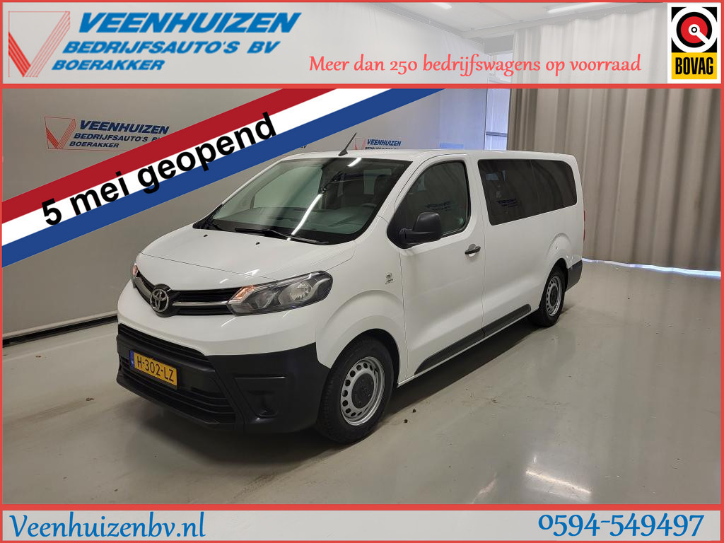 Toyota ProAce Shuttle 1.5D-4D 120PK Rolstoelbus 8-persoons Incl. BPM