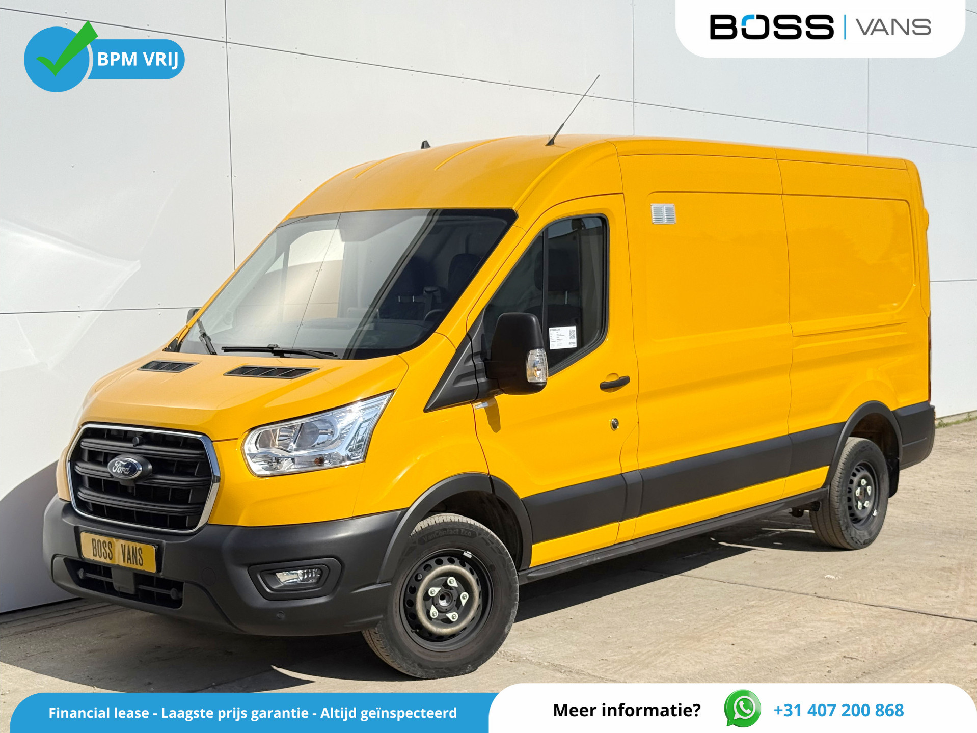 Ford Transit 170pk L3H2 Airco Cruise Control Scherm Trekhaak