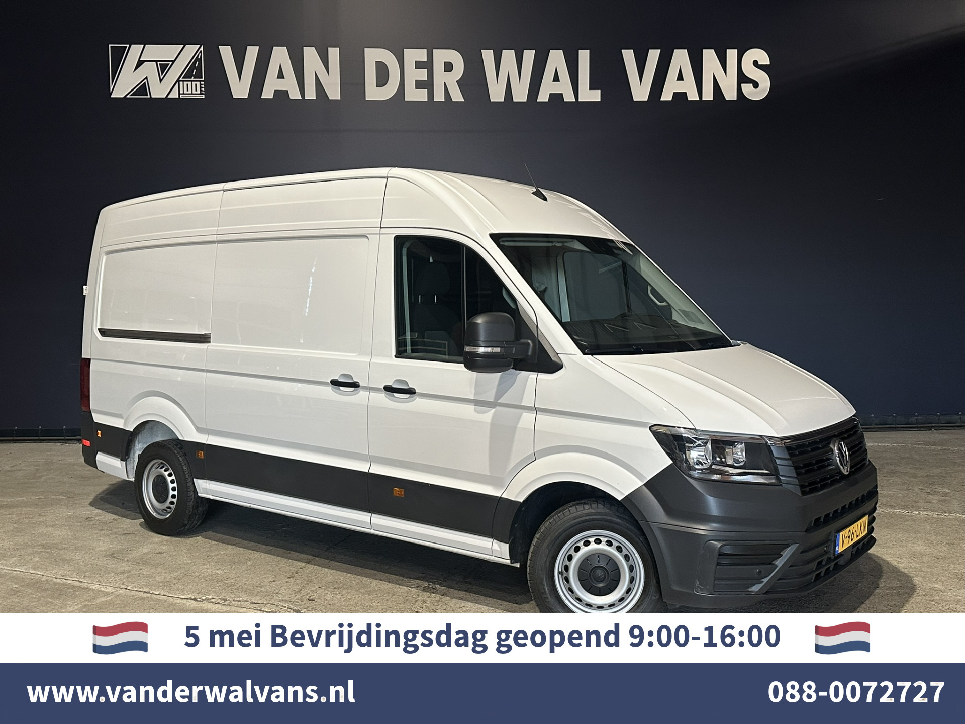 Volkswagen Crafter 2.0 TDI 141pk L3H3 L2H2 Euro6 Airco | Camera | Cruisecontrol | Apple Carplay | Android Auto, Parkeersensoren, chauffeursstoel, voorruitverwarming