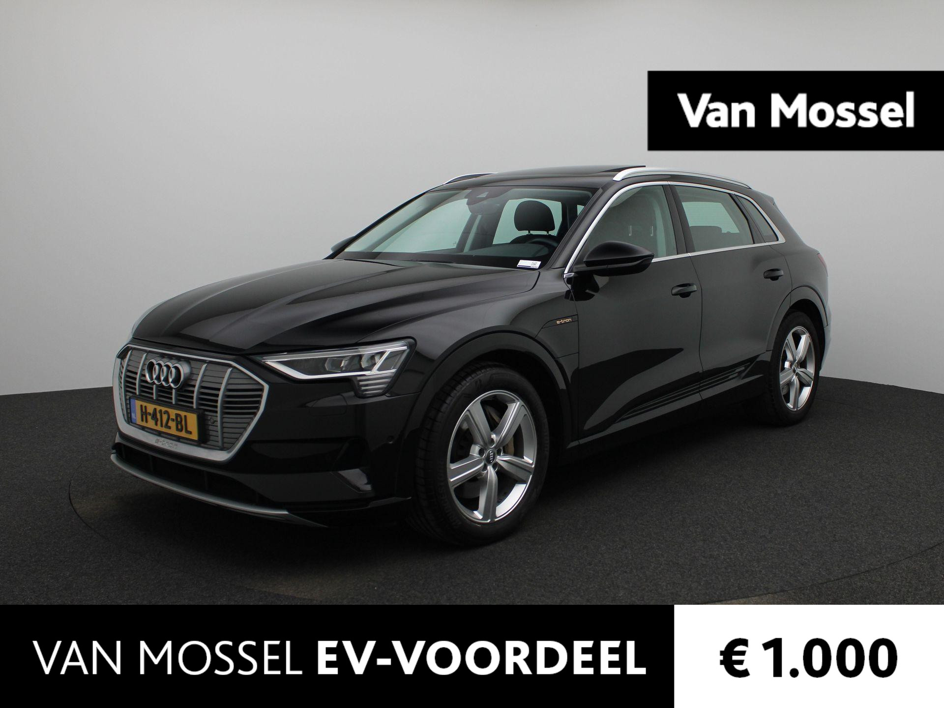 Audi e-tron e-tron 50 quattro Launch edition plus 71 kWh | NAVIGATIE | SCHUIF-KANTELDAK | LEER | STOELVERWARMING | TREKHAAK