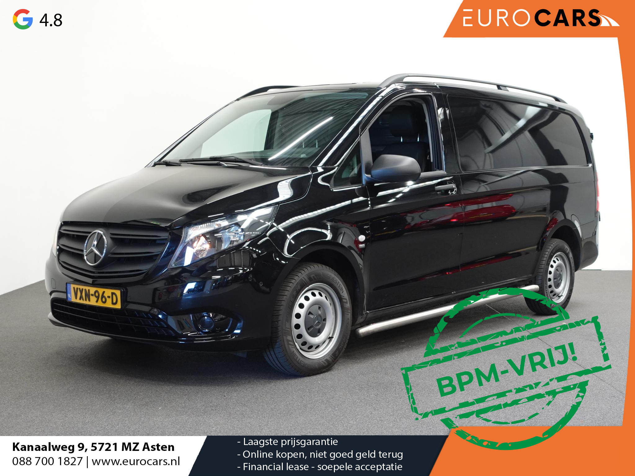 Mercedes-Benz Vito 114 CDI Lang Automaat Navigatie Airco Bluetooth Camera Trekhaak