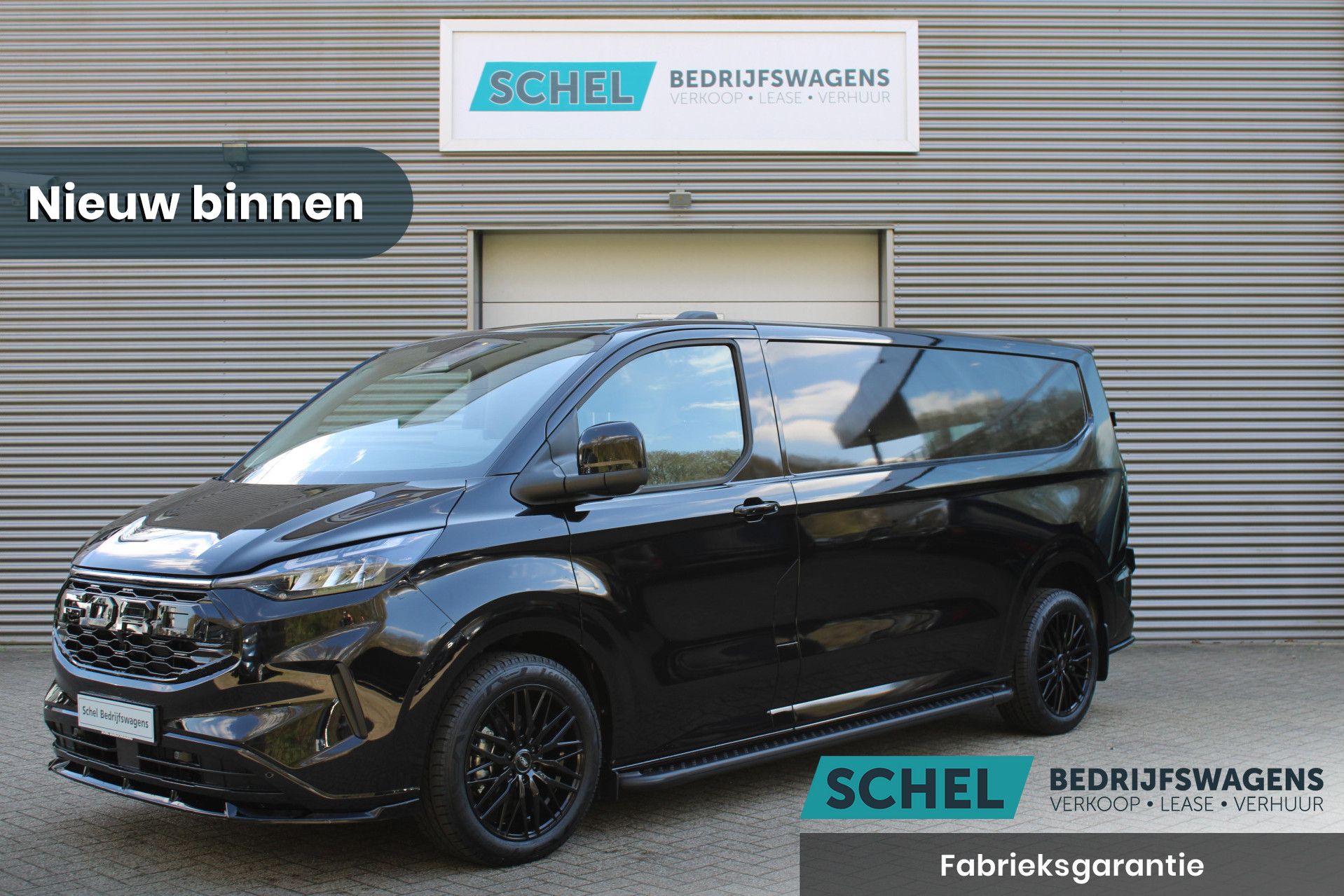 Ford Transit Custom 300 2.0 TDCI L2H1 Limited 136 pk - Side Bars - Voor & Achter Splitter - Spoiler - Trekhaak - Camera - Carplay