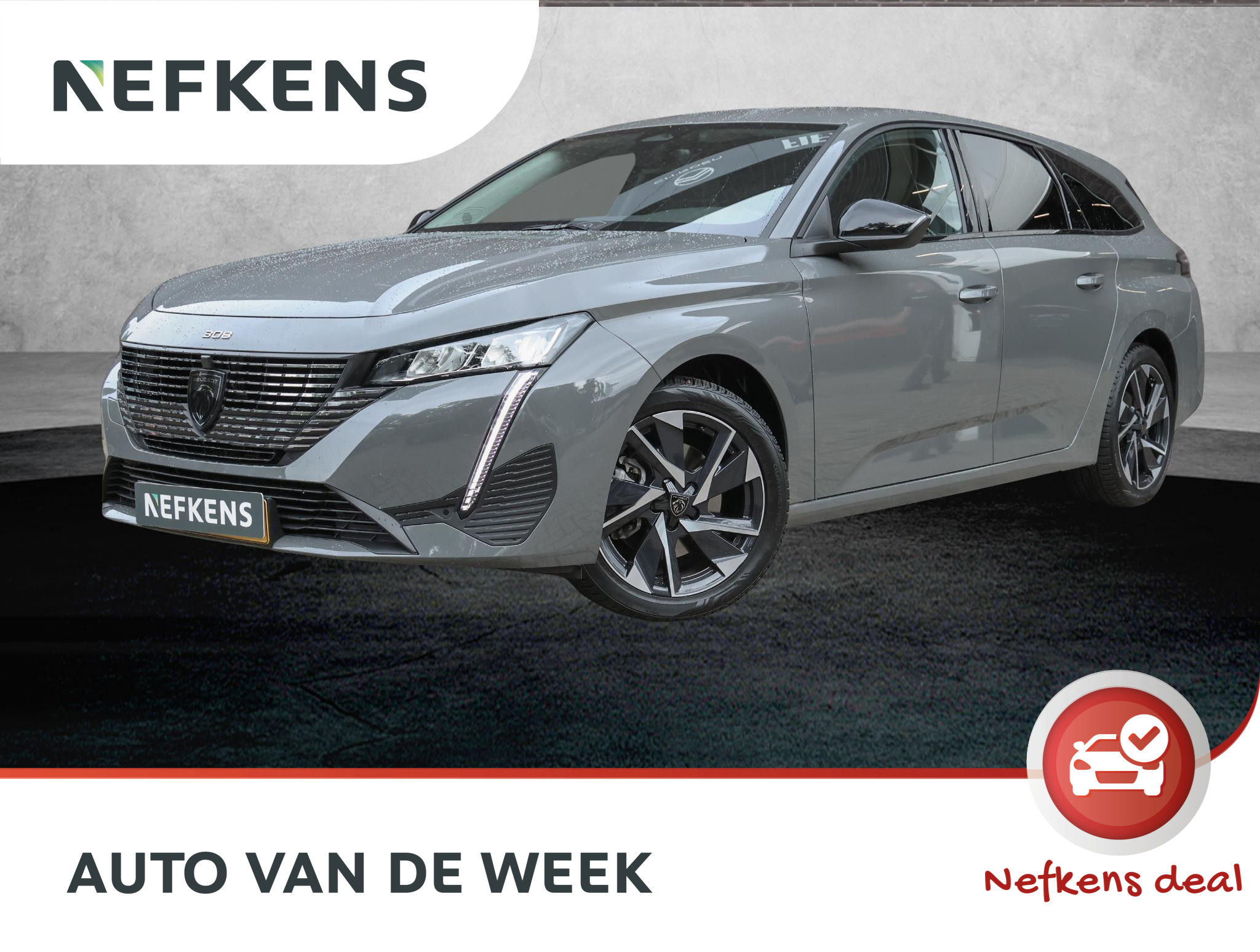 Peugeot 308 SW Allure 130pk Automaat | AUTO VAN DE WEEK!* | Achteruitrijcamera | Dodehoekbewaking | Adaptive Cruise Control
