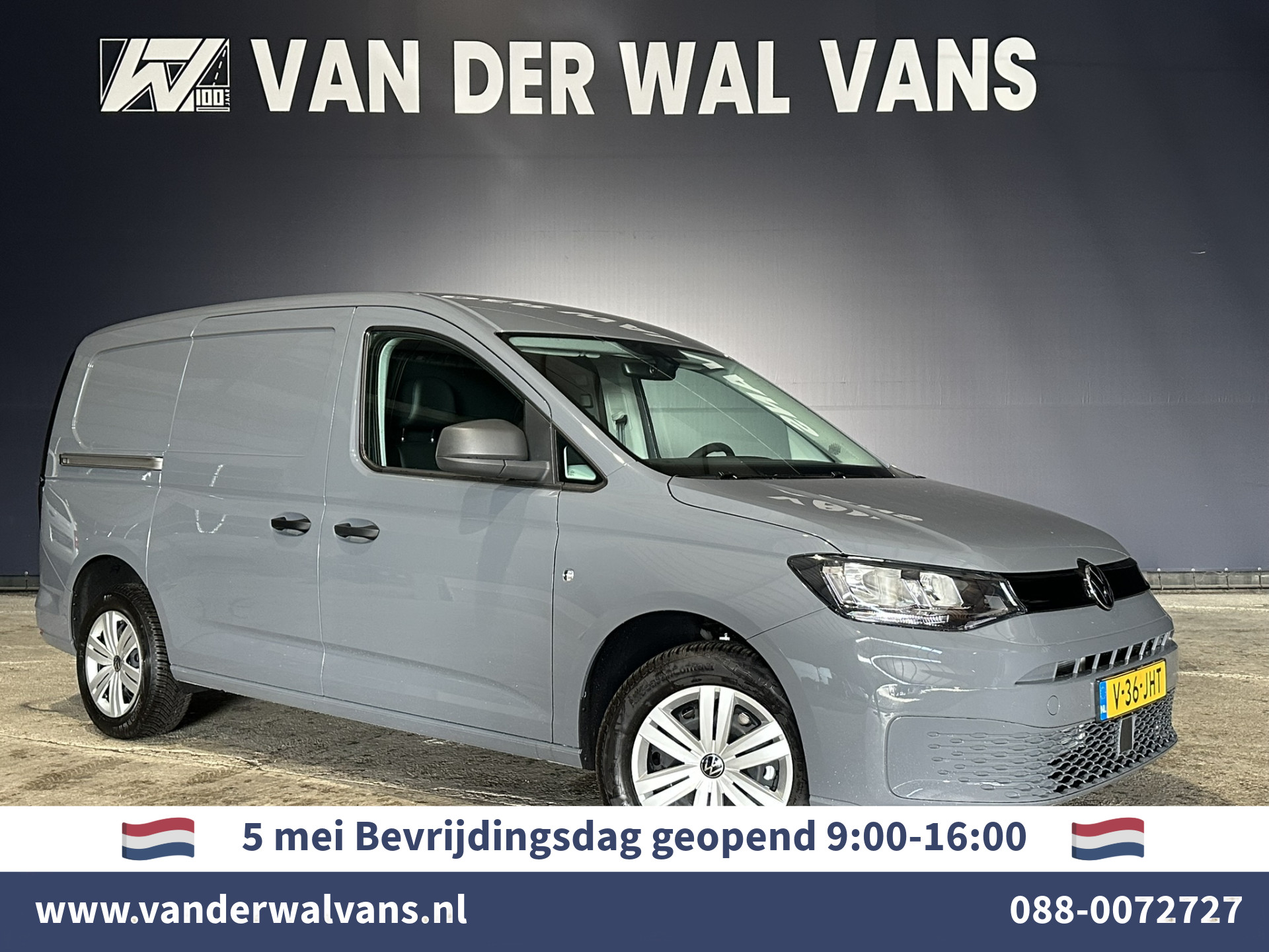 Volkswagen Caddy 1.5 TSI 114 pk Automaat Benzine motor L2H1 Maxi Fabrieksgarantie Euro6 Airco | Camera | Apple Carplay cruisecontrol, android auto, parkeersensoren, lederen bekleding