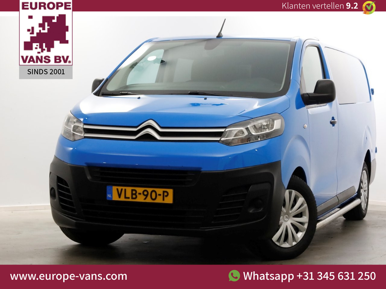 Citroën Jumpy 2.0 BlueHDI 120pk Automaat Lang Club D.C. Airco/Inrichting 07-2021