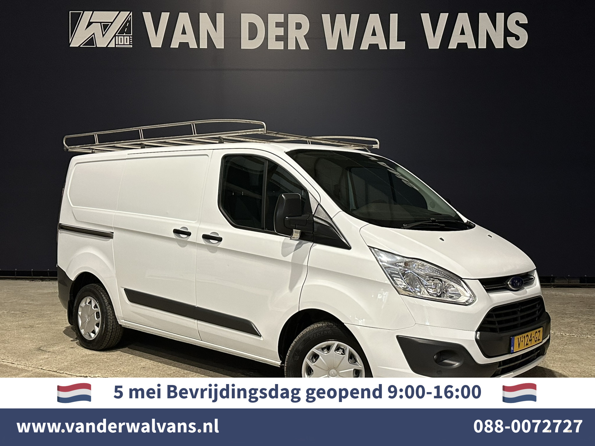 Ford Transit Custom 2.0 TDCI L1H1 Euro6 Airco | Imperiaal | Trekhaak | Navigatie | Cruisecontrol | Parkeersensoren Bijrijdersbank