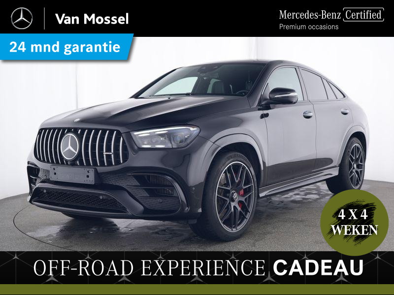 Mercedes-Benz GLE Coupé AMG 63 S 4MATIC+ / Panoramadak / Luchtvering / AMG Ride Control + / AMG Track Pace / Burmester / Memory Seats / 360 Camera / Nappa Leder / Head-up / Keyless