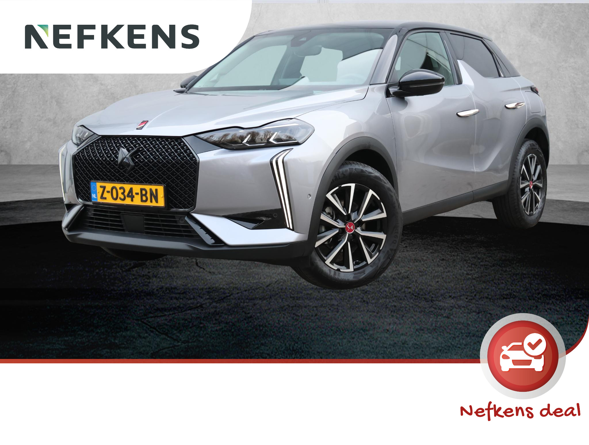DS DS 3 130pk Performance Line | Halfleer | Achteruitrijcamera | Climate | Apple Carplay/Android Auto | 18" LMV
