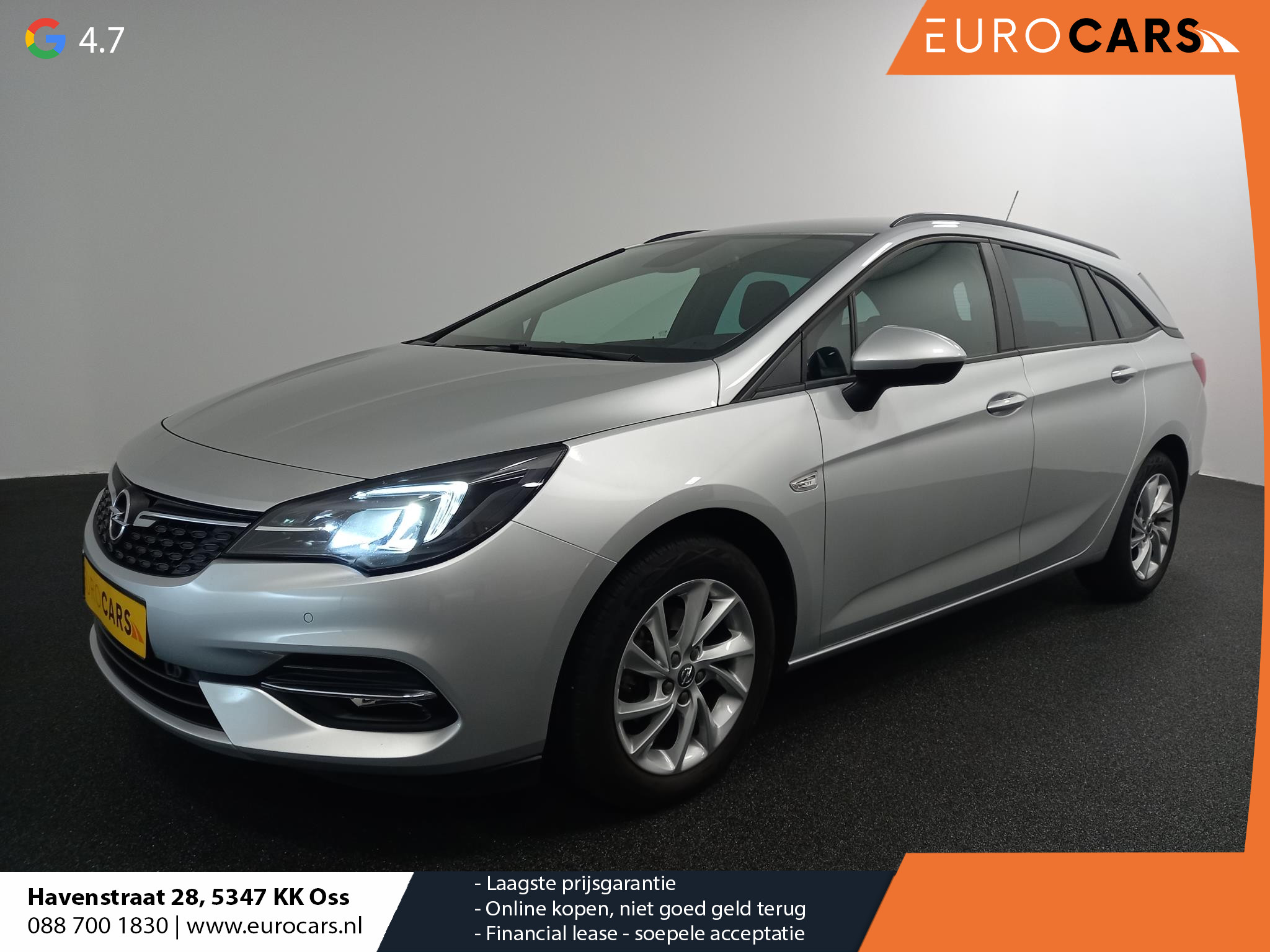 Opel Astra Sports Tourer 1.2 145pk Edition Navigatie Climate control Extra getint glas Parkeer Sensoren Led Cruise Control