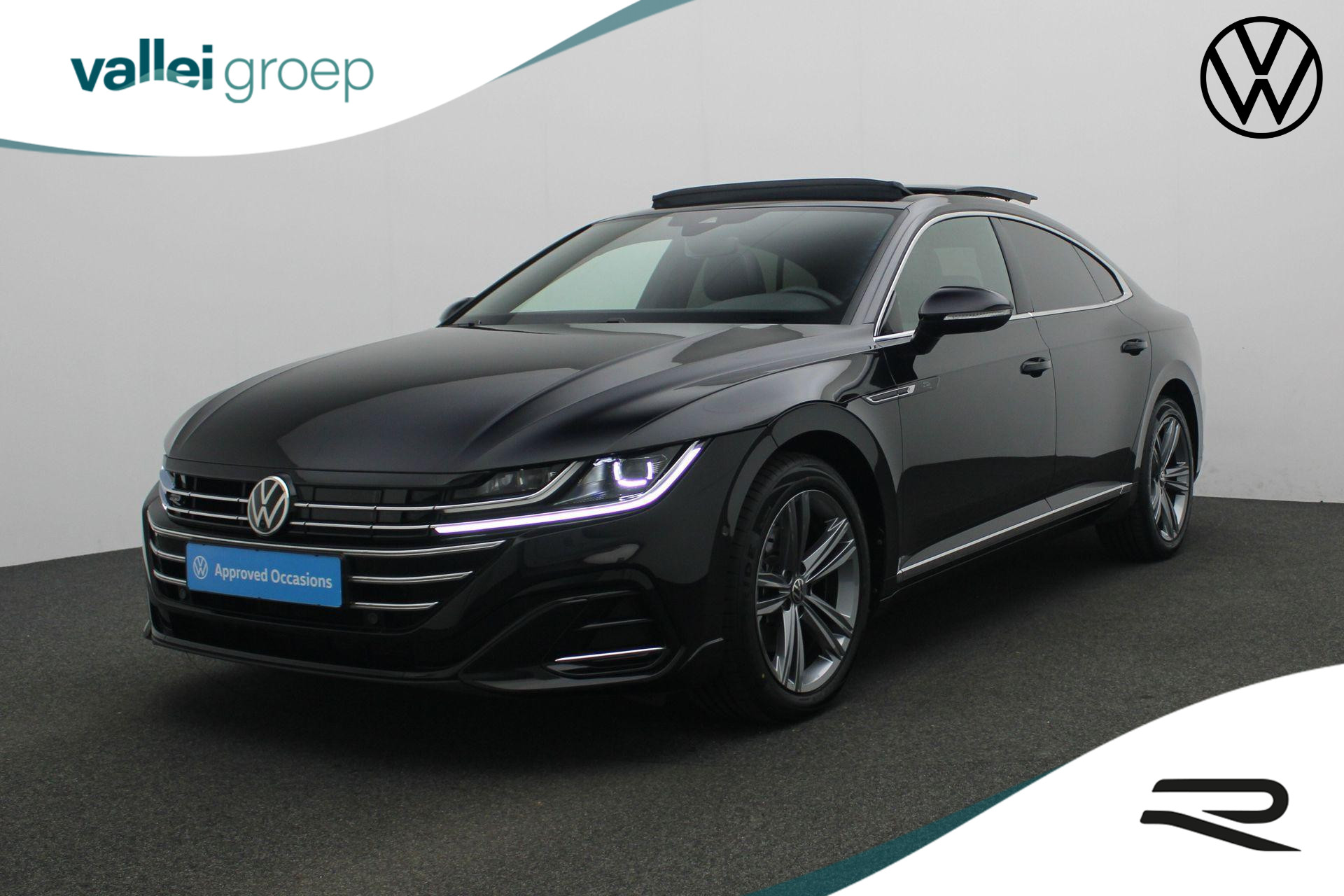 Volkswagen Arteon 1.4 TSI 218 pk DSG eHybrid R-Line Business+ | Panoramadak | Navigatie Discover Pro | Adaptief onderstel | Rondomzicht camera | Stoel-/achterbankverwarming | Massage