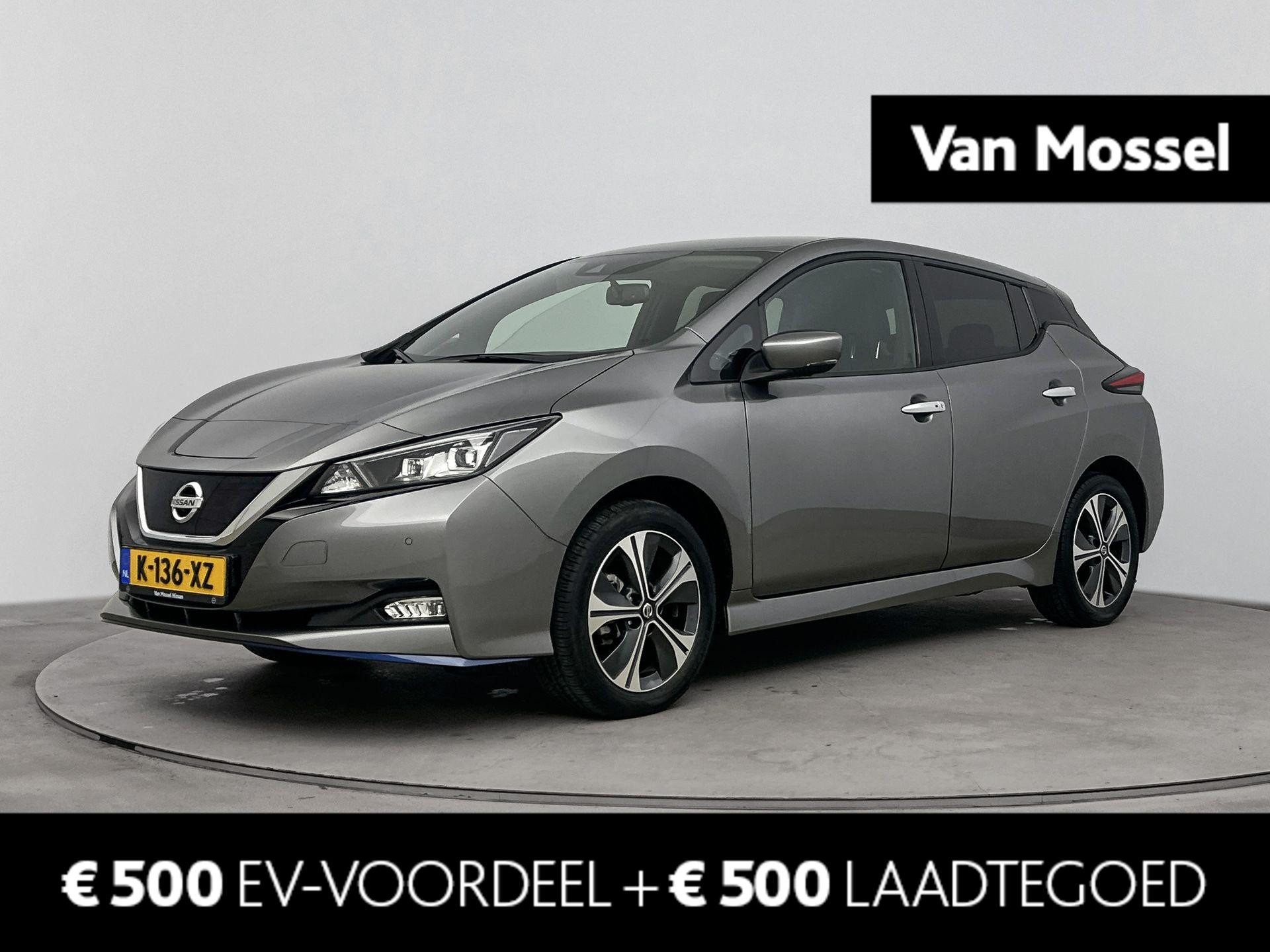 Nissan Leaf e+ N-Connecta 62 kWh 218PK | Navigatie | Adaptieve Cruise Control | Stoel- en Stuurverwarming | 360 Graden Camera | Apple CarPlay & Android Auto