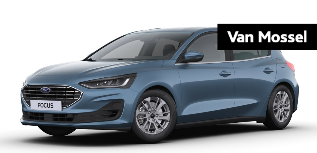 Ford Focus 1.0 EcoBoost Hybrid Titanium | NU MET €1.500,00 KORTING!! | HATCHBACK | CHROME BLUE |