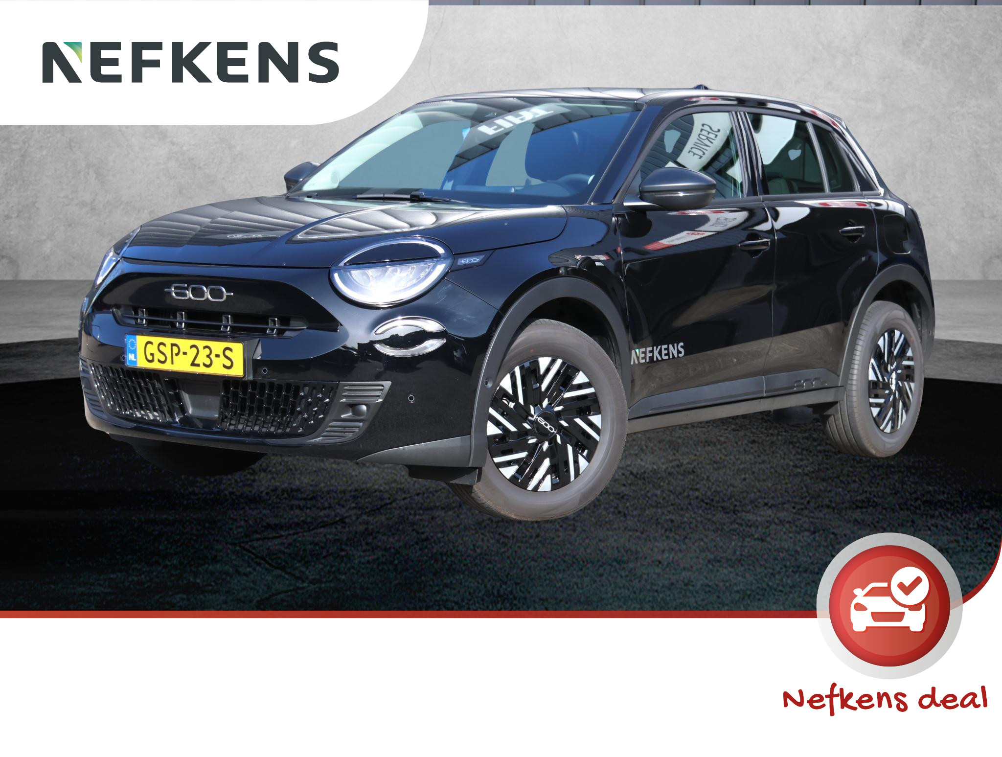 Fiat 600 1.2 Hybrid 136PK Urban | Camera |  Climate Control | Apple Carplay/Android Auto | Parkeersensoren voor & achter | Licht- & Regensensor |