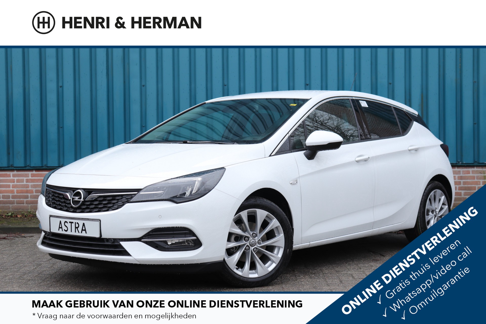 Opel Astra 130pk Turbo Elegance (17"LMV/Alcantara/P.Glass)