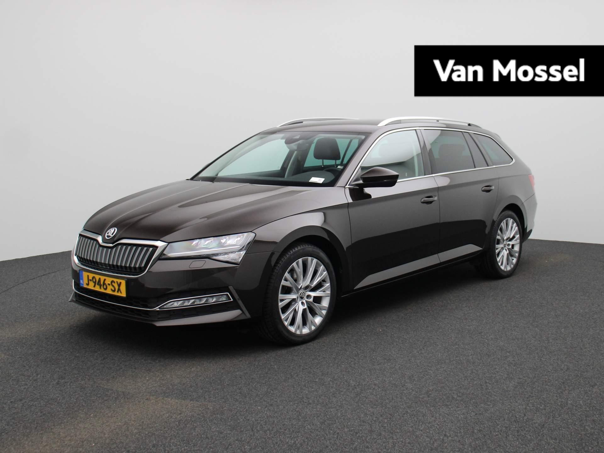 Škoda Superb Combi 1.4 TSI iV Business Edition Plus | HALF LEDER | NAVIGATIE | ELEK.STOEL | KEYLESS | CAMERA |