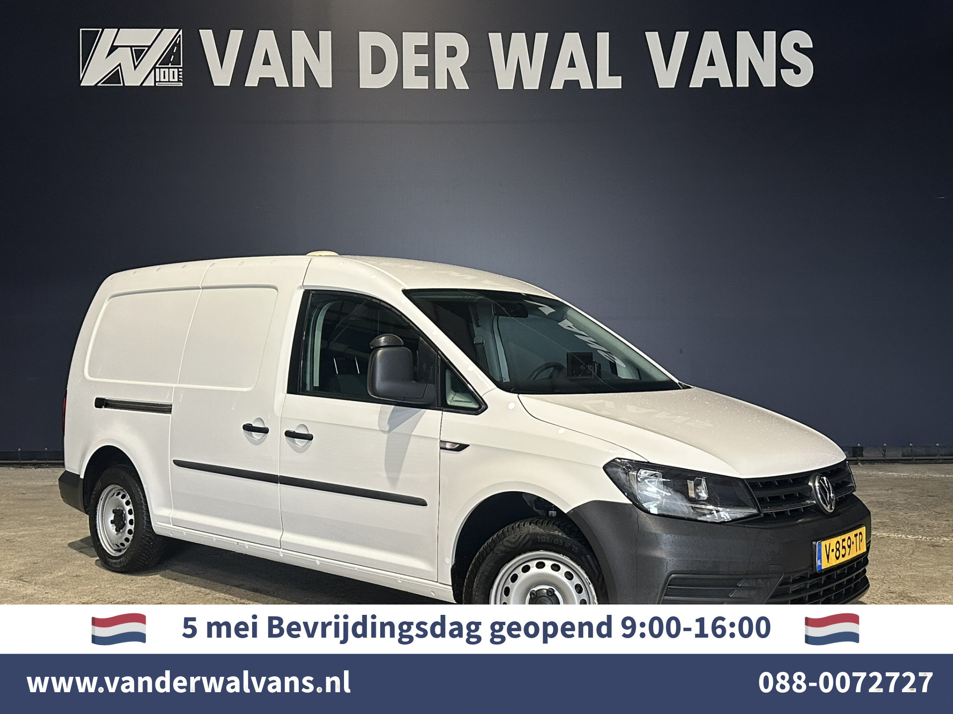 Volkswagen Caddy 2.0 TDI 102pk L2H1 Euro6 Airco | Navigatie | Apple Carplay | 1500kg Trekhaak | Cruisecontrol Android Auto, Zijdeur