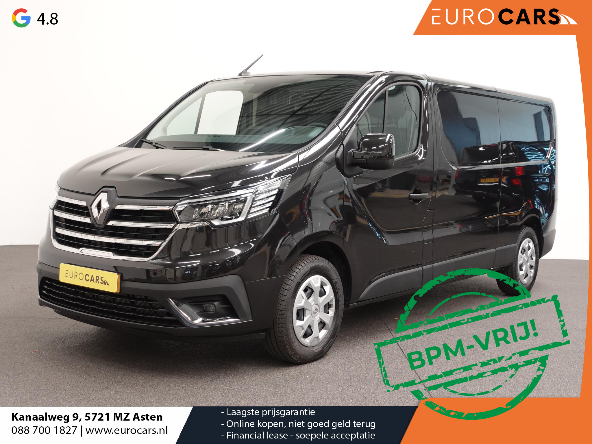 Renault Trafic 2.0 Blue dCi 150PK T30 L2H1 Advance Automaat Airco Bluetooth Cruise Parkeersensoren Navigatie Trekhaak
