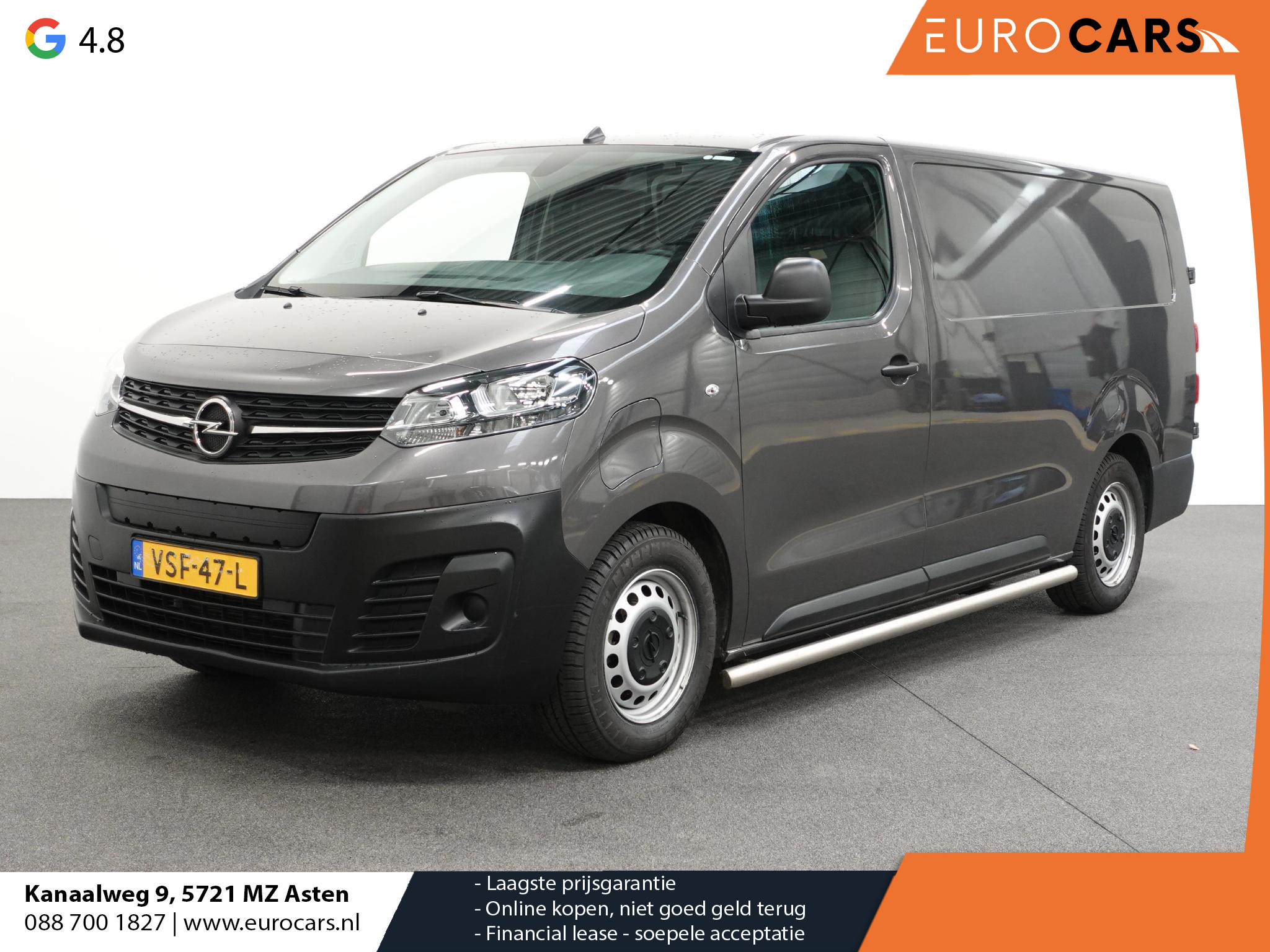 Opel Vivaro-e L3H1 Edition 75 kWh Automaat Navi Cruise Control Parkeersensoren Camera WLTP 317 km actieradius