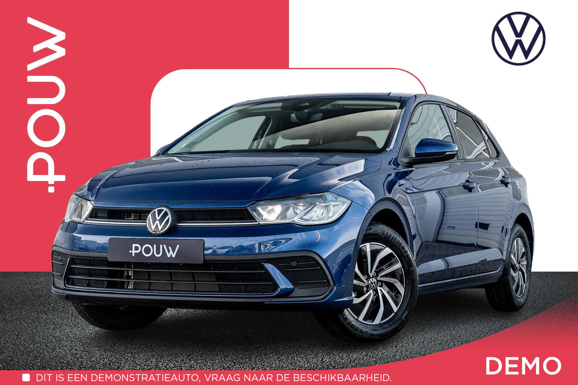 Volkswagen Polo 1.0 TSI 95pk Life | Adaptive Cruise Control | Parkeersensoren