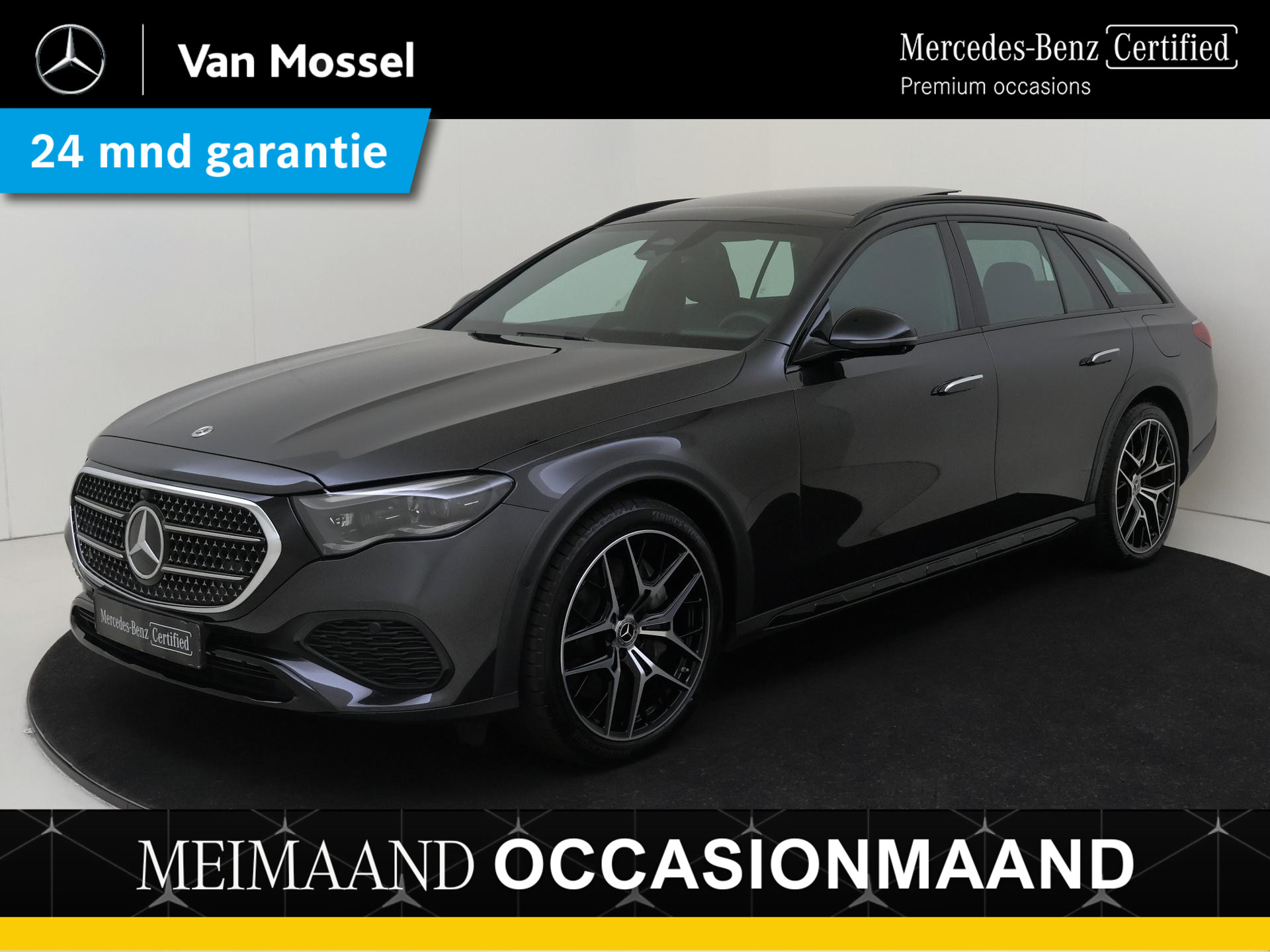 Mercedes-Benz E-Klasse 300 de 4MATIC All-Terrain / Premium Plus/ Panoramadak/ AIRMATIC/ Burmester 4D/ El. Trekhaak/ Stoelverwarming- & Ventilatie
