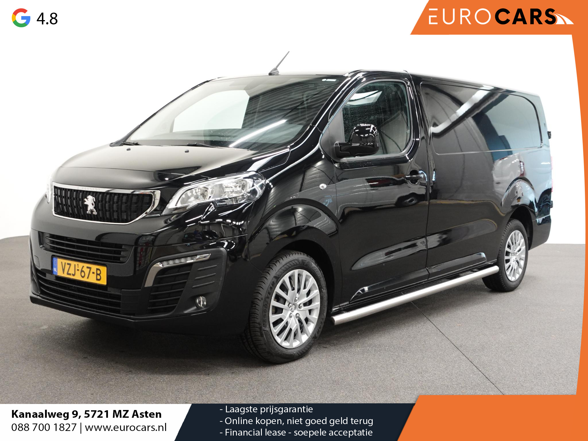 Peugeot Expert 2.0 BlueHDI 145PK L3 Automaat Airco Cruise Navigatie Trekhaak