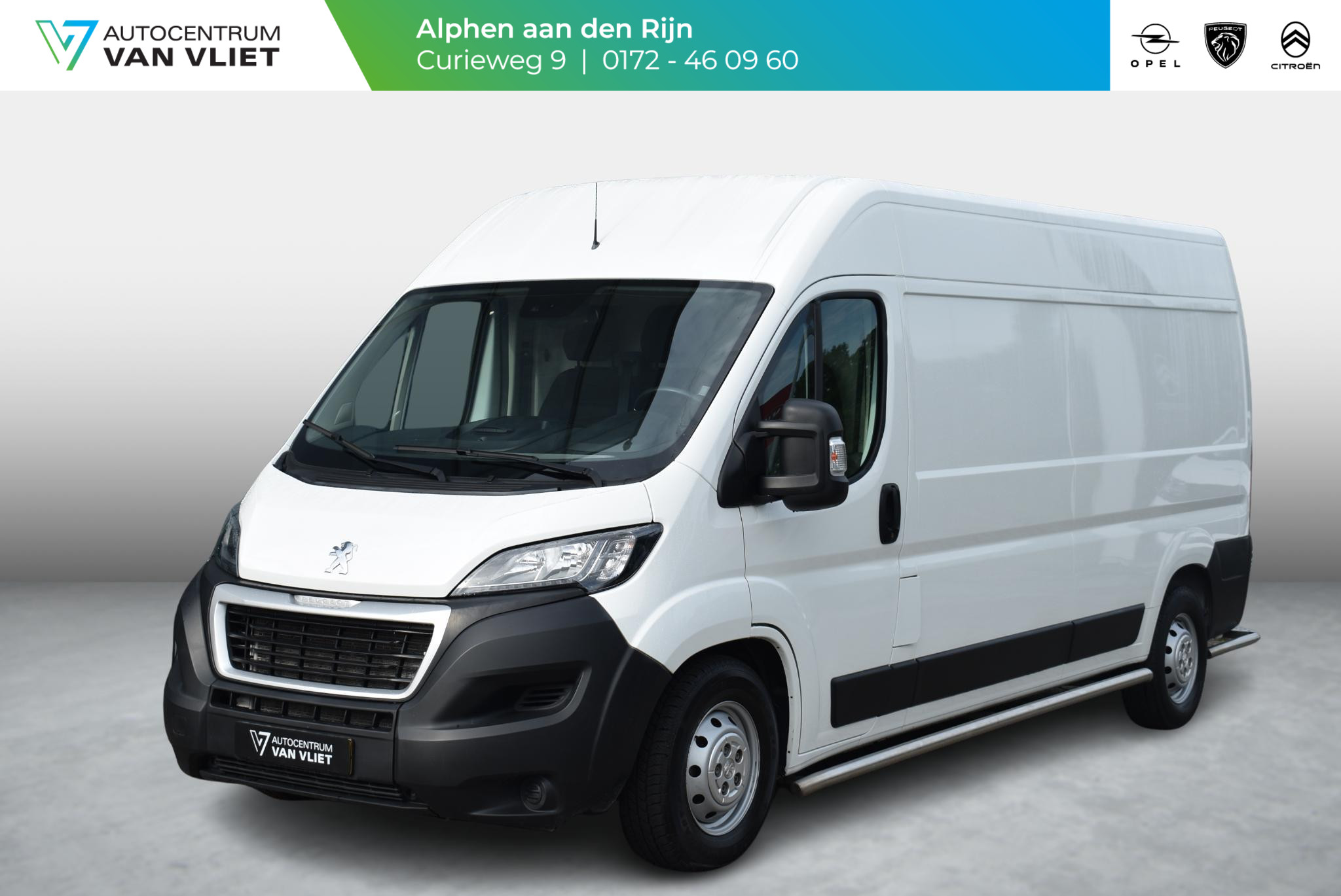 Peugeot e-Boxer 3.5 122pk L3H2 Premium Peugeot e-Boxer 435 122pk L3H2 Premium Navi | Betimmering| Sidebars | Camera