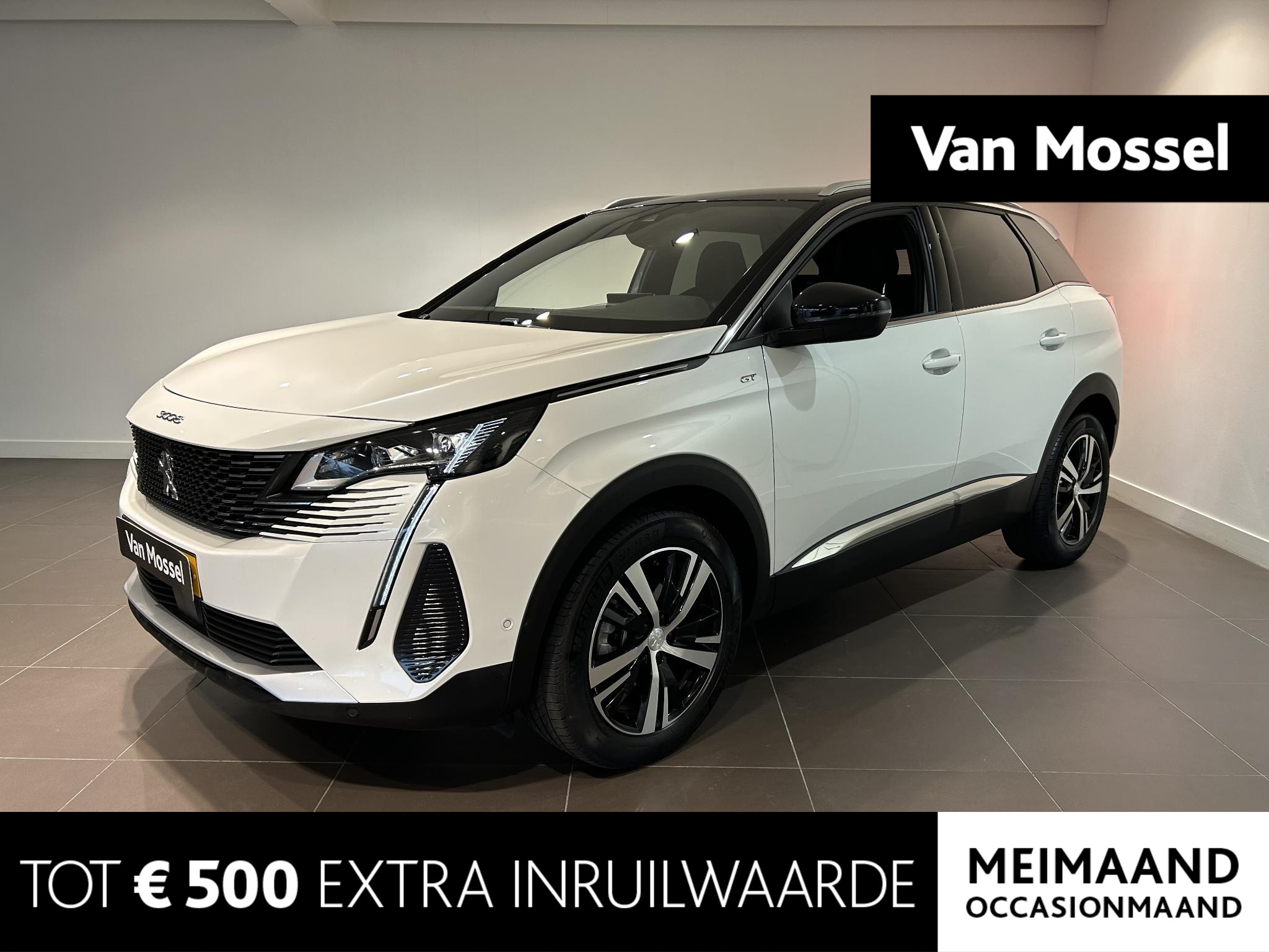 Peugeot 3008 1.2 Hybrid GT | 360° Camera | 18" Lichtmetalen velgen | Navigatie