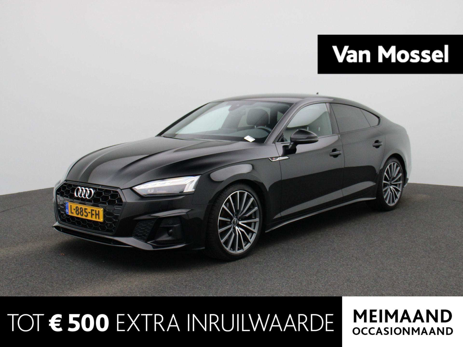 Audi A5 Sportback 35 TFSI S edition Competition S-LINE INTERIEUR & EXTERIEUR | VIRTUEEL COCKPIT | SPORTSTOELEN | ELEKTRISCHE KOFFERKLEP | AUTOMAAT | CLIMA | LED | PDC | DAB | APPLE CARPLAY | NAVIGATIE | LICHTMETALEN VELGEN |