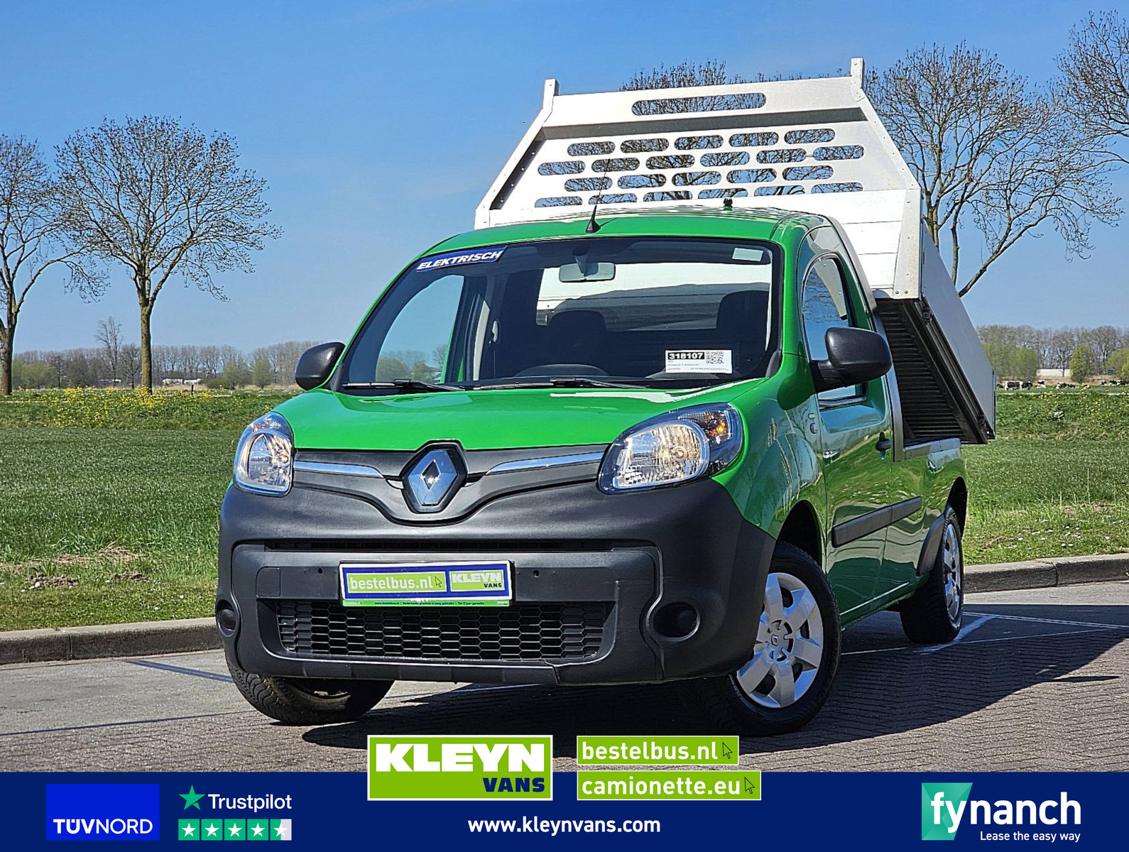 Renault Kangoo Z.E Kipper Elektro!