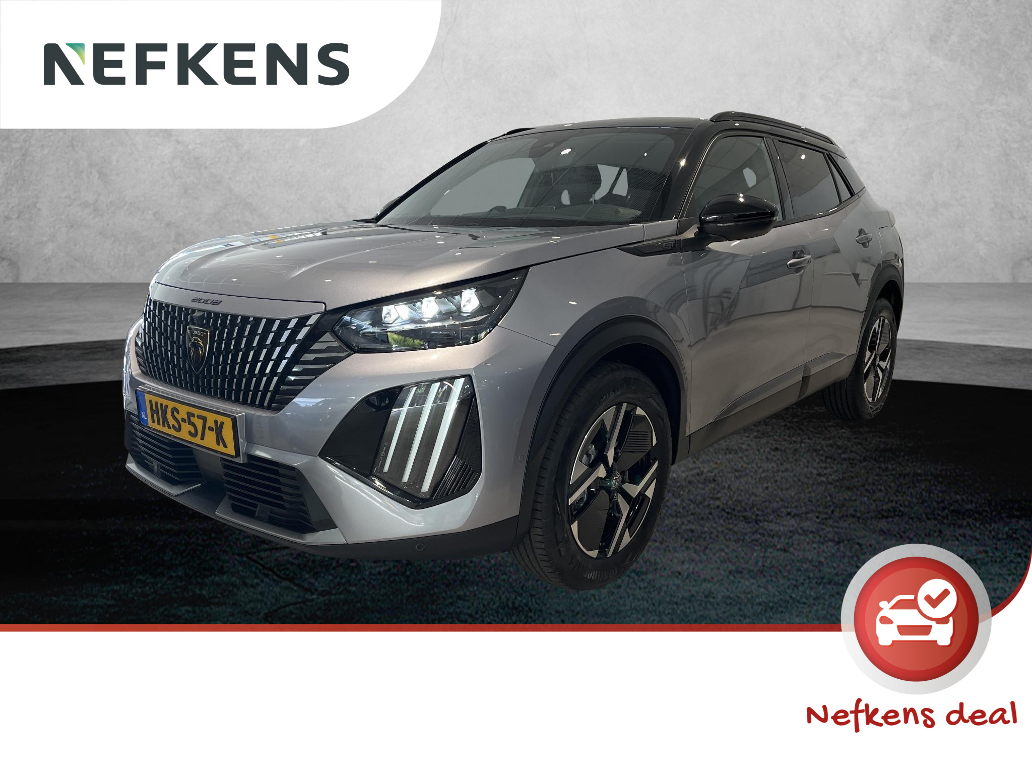 Peugeot 2008 SUV 1.2 Hybrid 136 PK GT | Dodehoek detectie  | Draadloze telefoonlader | Camera voor en achter
