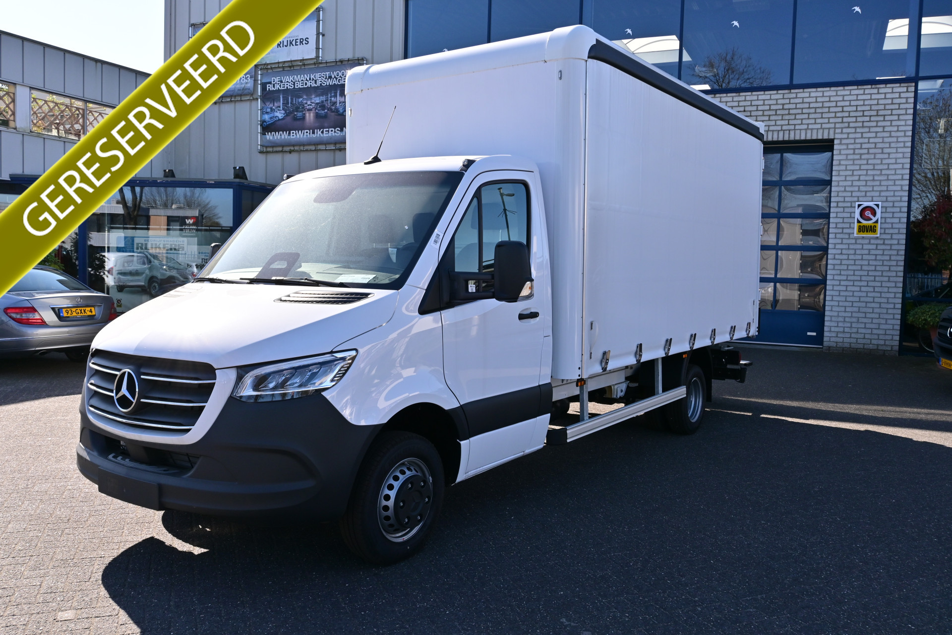 Mercedes-Benz Sprinter 517 CDI pro Schuifzeilen, vraag naar de mogelijkheden