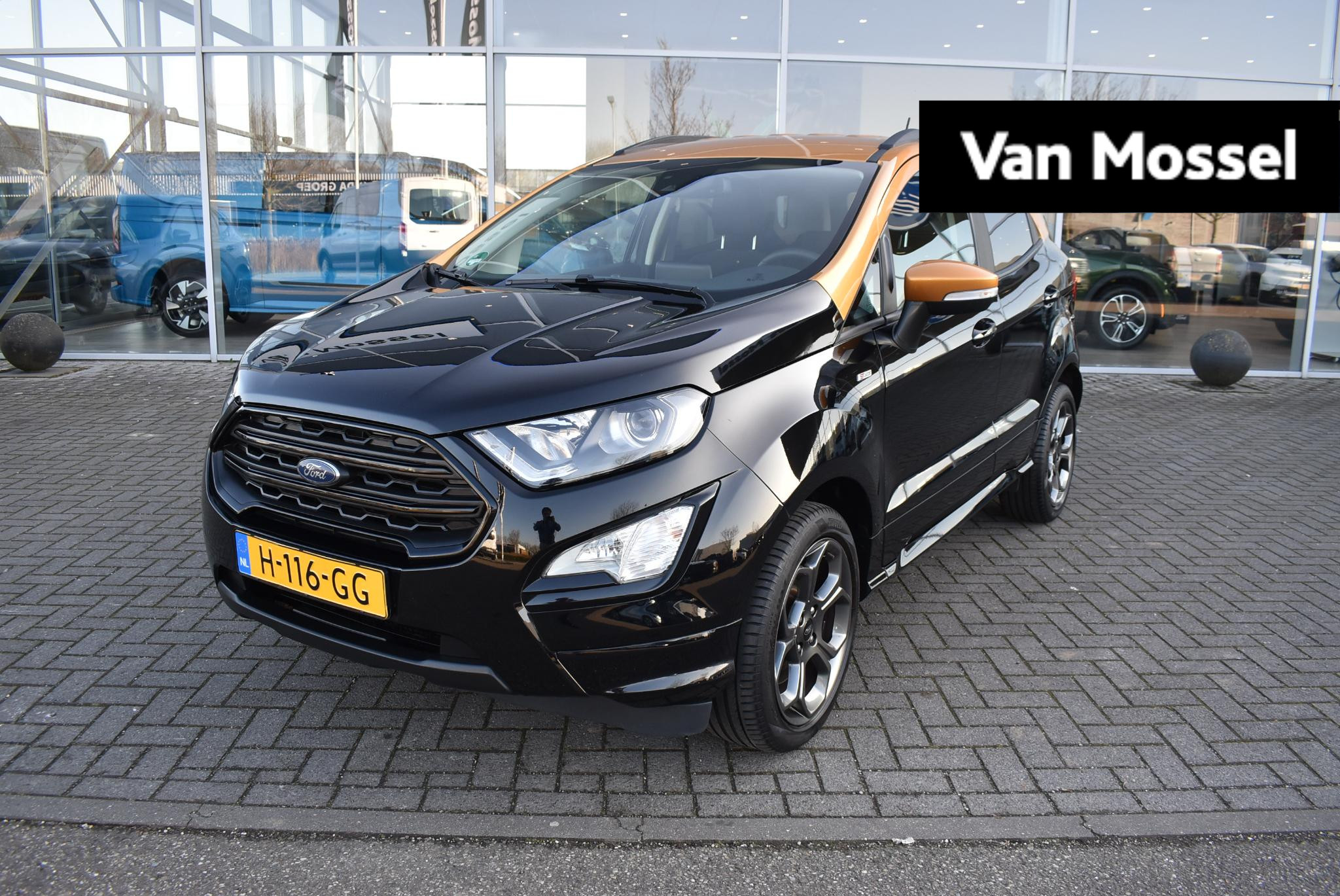 Ford EcoSport 1.0 EcoBoost ST-Line Black | Climate Control | Cruise Control | Bang & Olufsen Premium Geluidsysteem | Parkeersensoren Achter | Apple Carplay/Android Auto |