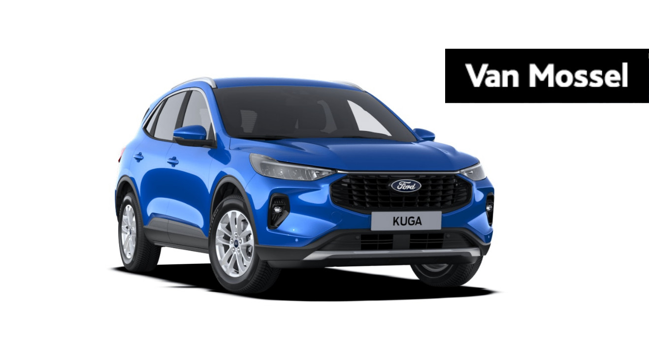 Ford Kuga 2.5 PHEV Titanium | 2100KG TREKGEWICHT | €4000,- FORD VOORDEEL | 243 PK!  | DESSERT ISLAND BLUE | NIEUW MODEL |