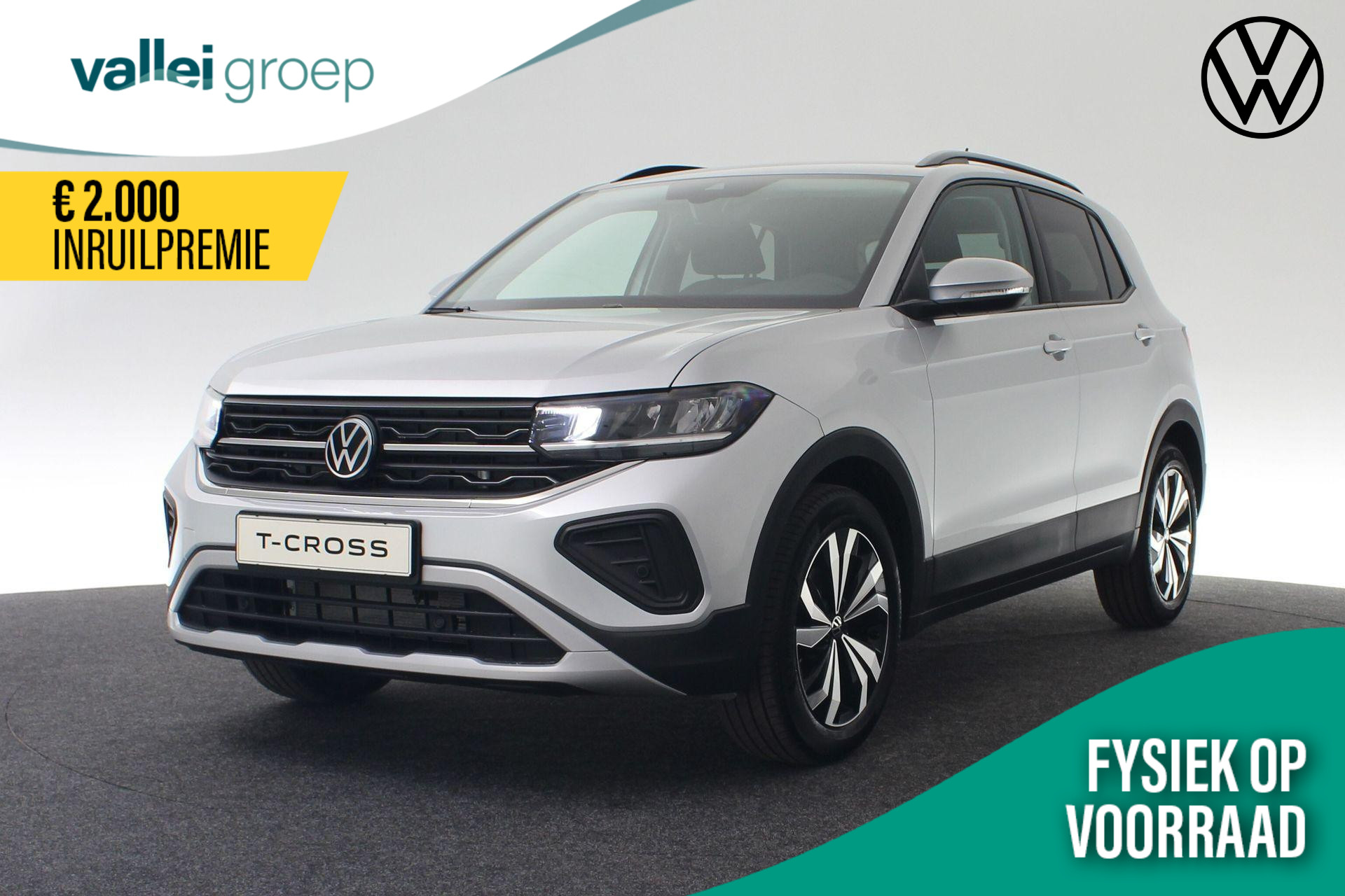 Volkswagen T-Cross Life Edition 1.0 TSI 85 kW / 116 pk DSG | Camera | Stoelverwarming | Keyless | ACC | Privacy glas | 17 inch