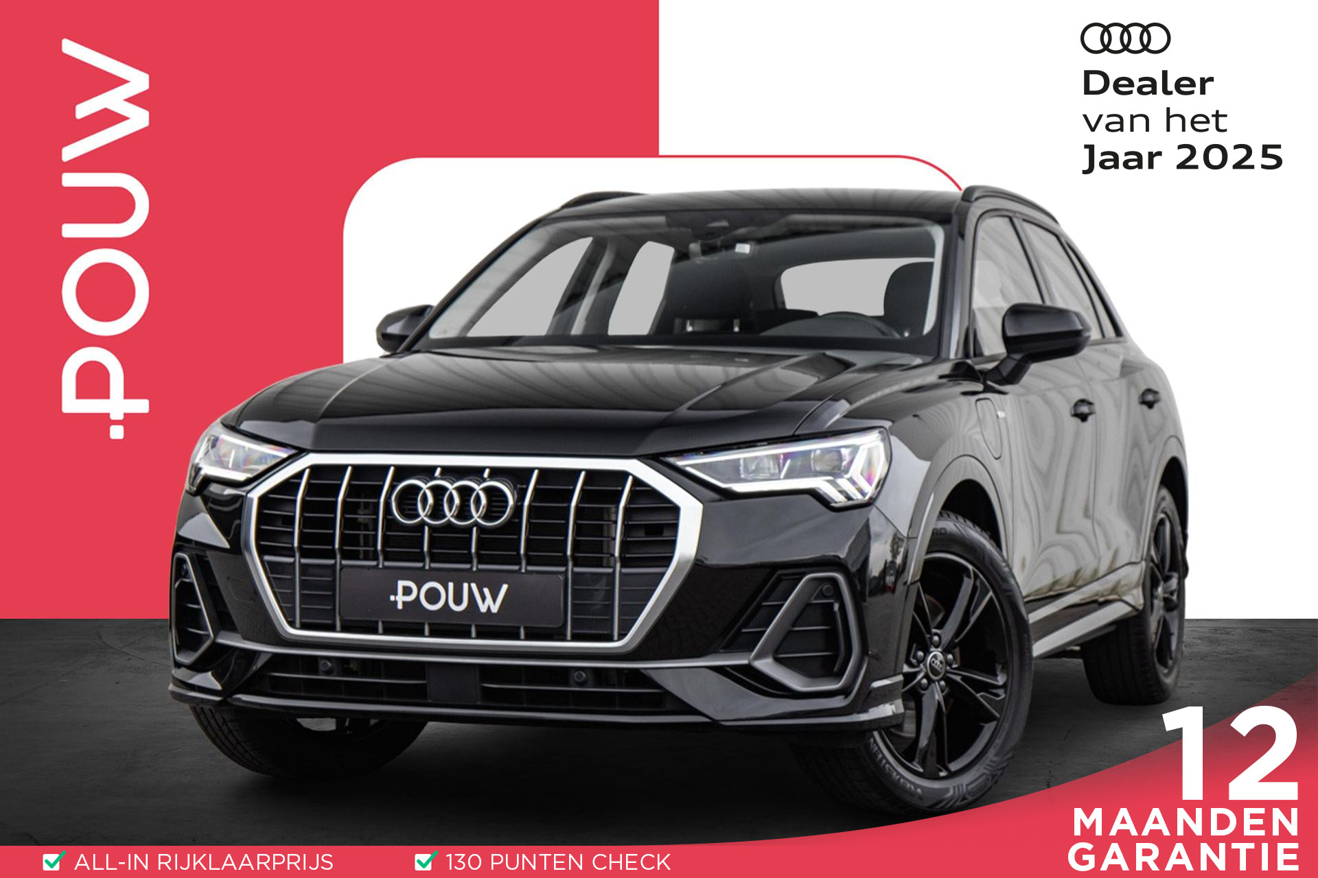 Audi Q3 45 TFSI e 245pk S Edition | Adaptive Cruise | Camera | Navigatie