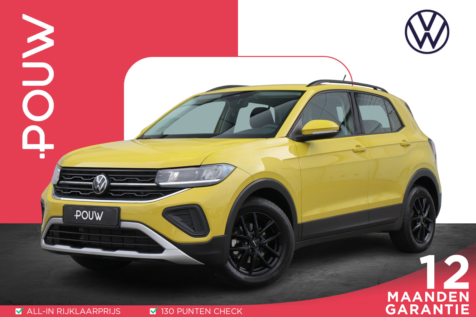 Volkswagen T-Cross 1.0 TSI 115pk DSG Life | App Connect | Stoelverwarming | Parkeersensoren Achter |