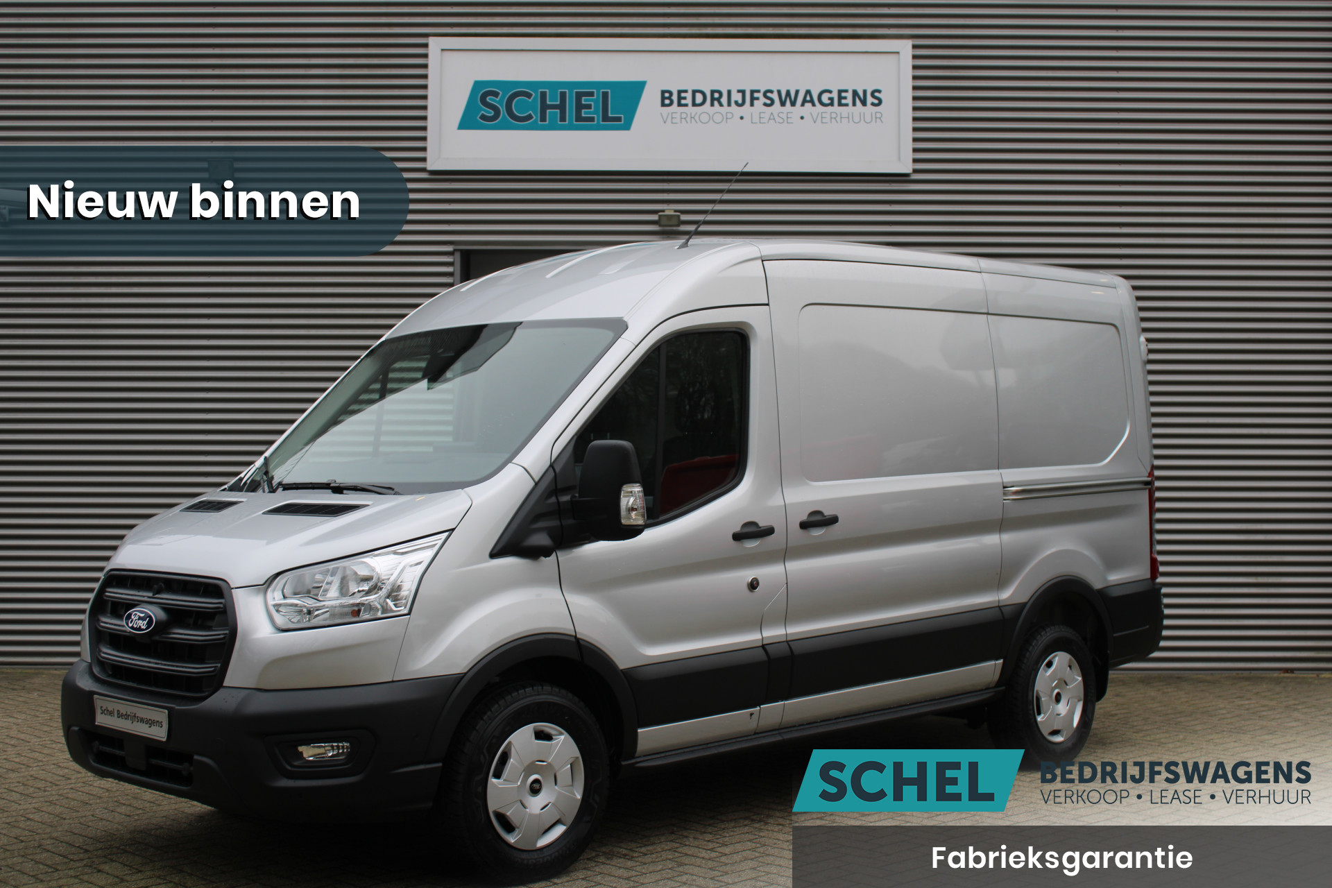Ford Transit 350 2.0 TDCI L2H2 Trend 130pk - Facelift - 2x Schuifdeur - Adaptive Cruise - Navigatie - Blind Spot - 360 Camera - Stoel - Stuurverwarming - Rijklaar
