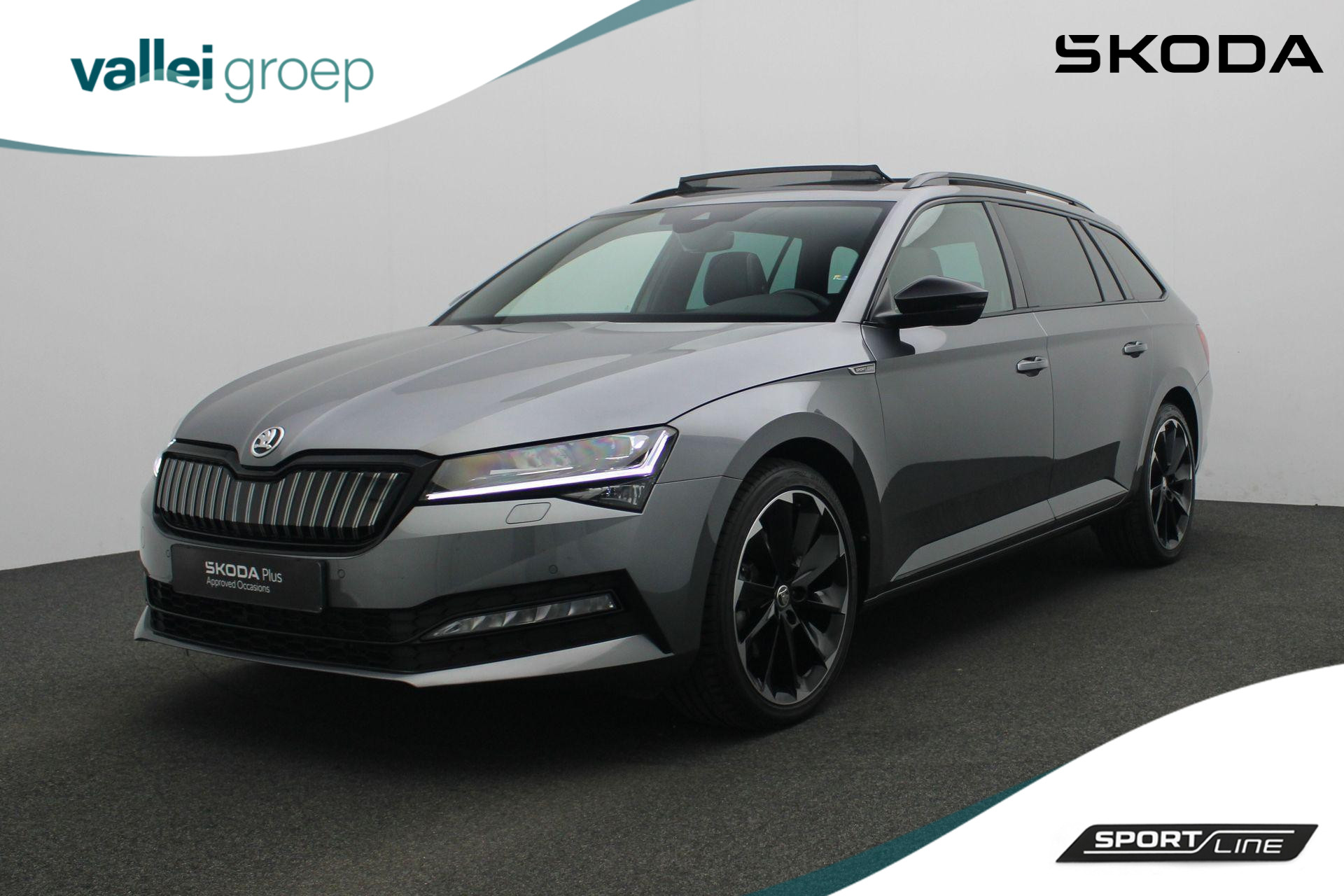Škoda Superb 1.4 TSI 218 pk DSG iV Sportline Business | Panoramadak | Leder | Geheugen-/massagestoelen | Navigatie Columbus | Stoelventilatie