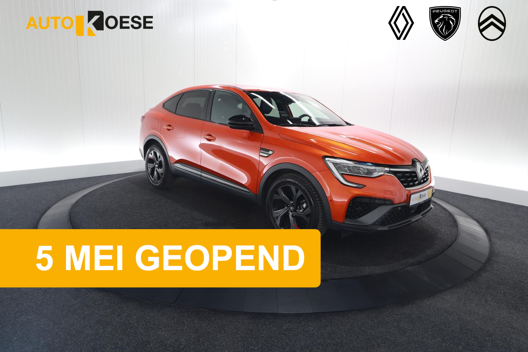 Renault Arkana 1.6 E-Tech Hybrid 145 R.S. Line | Camera | Cruise Control Adaptief | Dodehoekdetectie | Apple Carplay | Stoelverwarming