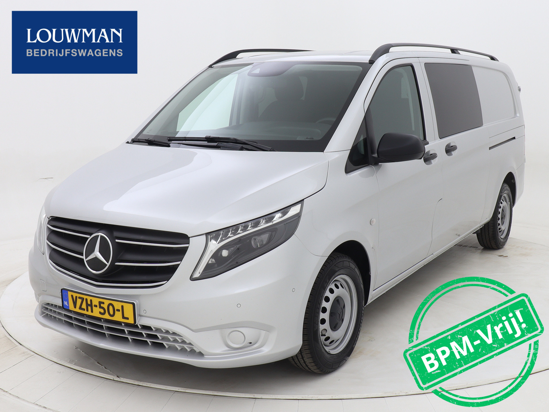 Mercedes-Benz Vito 114 CDI Extra Lang Dubbele Cabine XL LED Trekhaak Apple Carplay/Android Auto Achteruitrijcamera Cruise Control