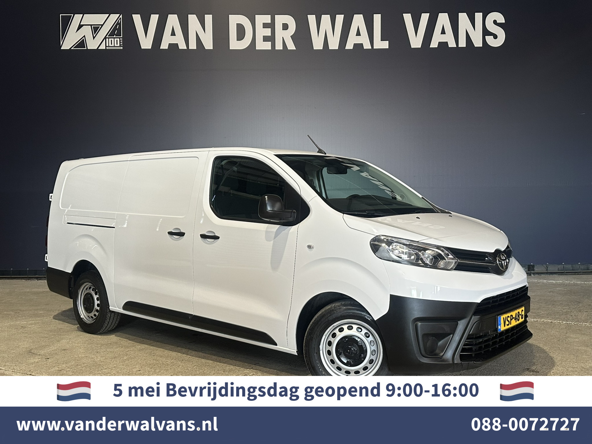 Toyota ProAce 1.5 D-4D L3H1 Euro6 Airco | Navigatie | Cruisecontrol | Trekhaak | Apple Carplay Android Auto, Bijrijdersbank