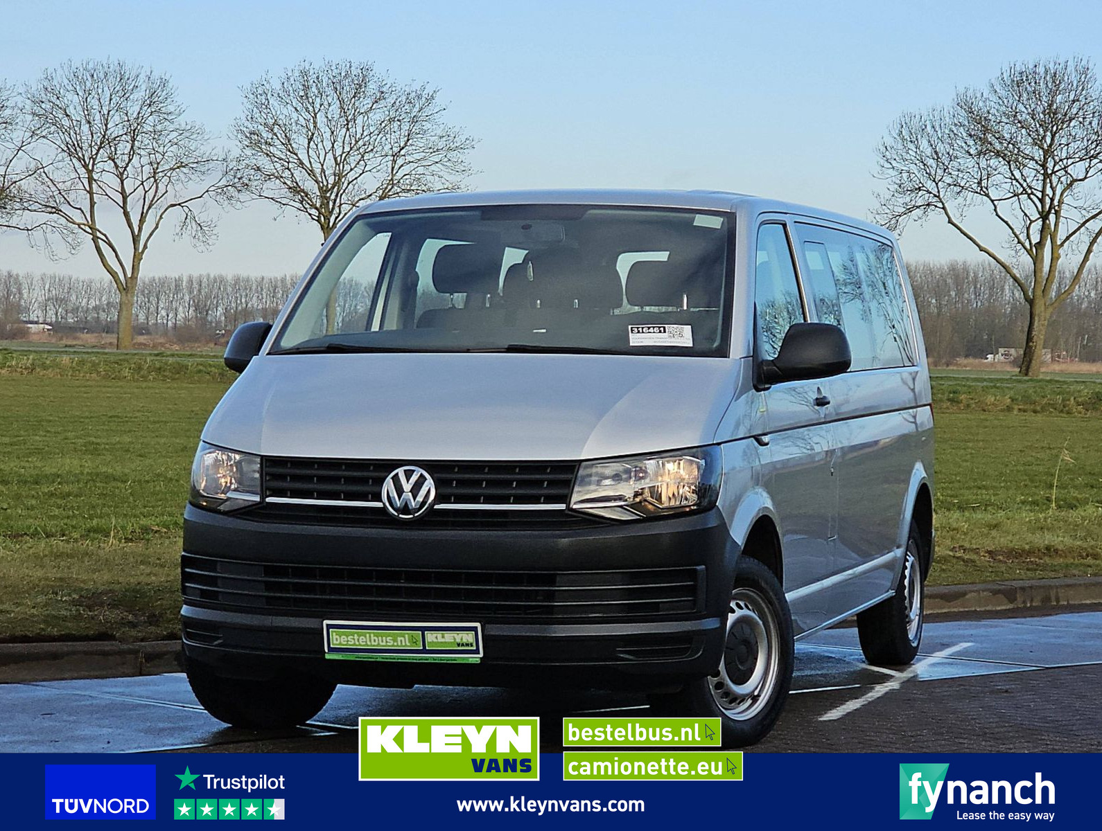 Volkswagen Transporter 2.0 TDI L2  KOMBI 8+1 Euro6!